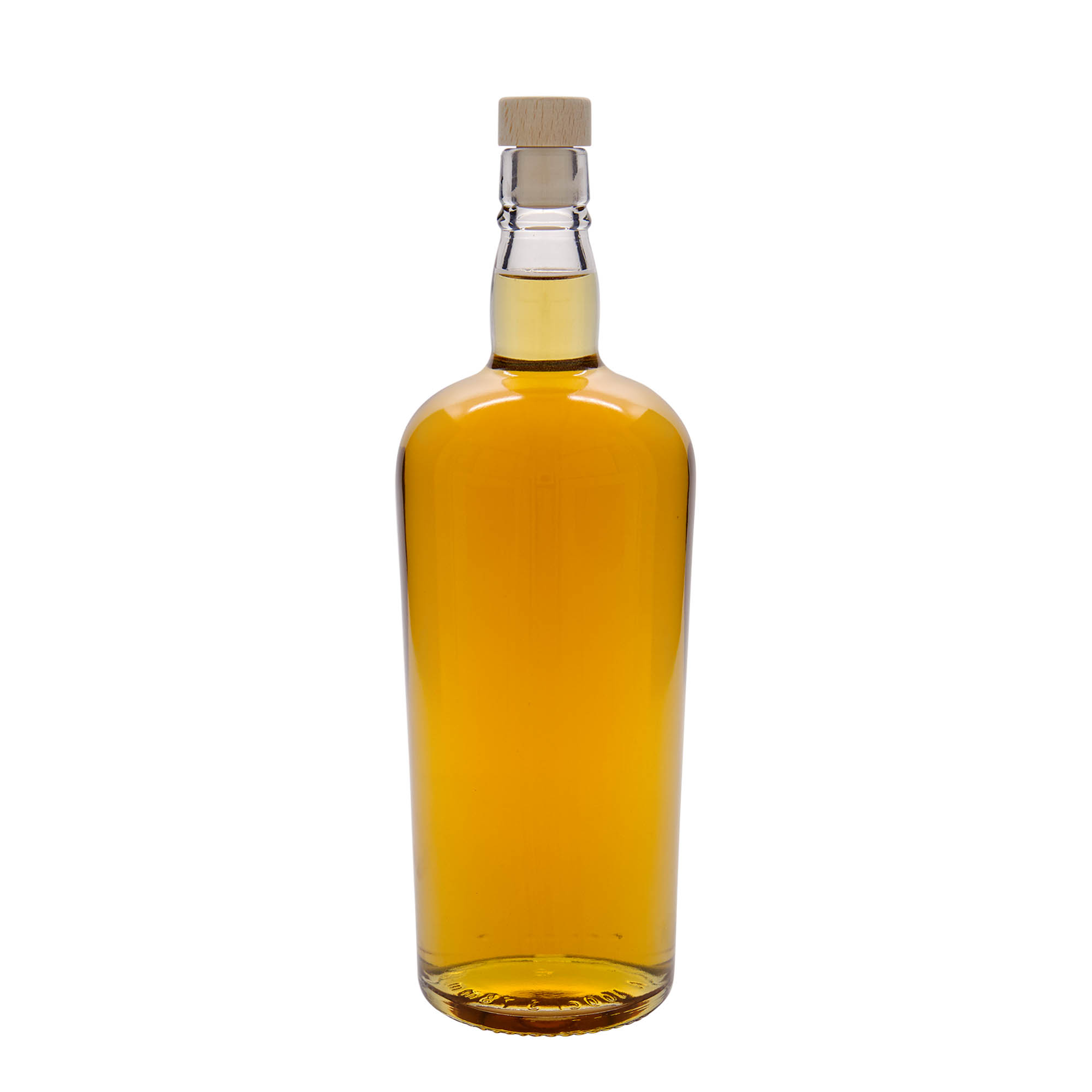1000 ml lasipullo ”Edinburgh”, suuaukko: korkki