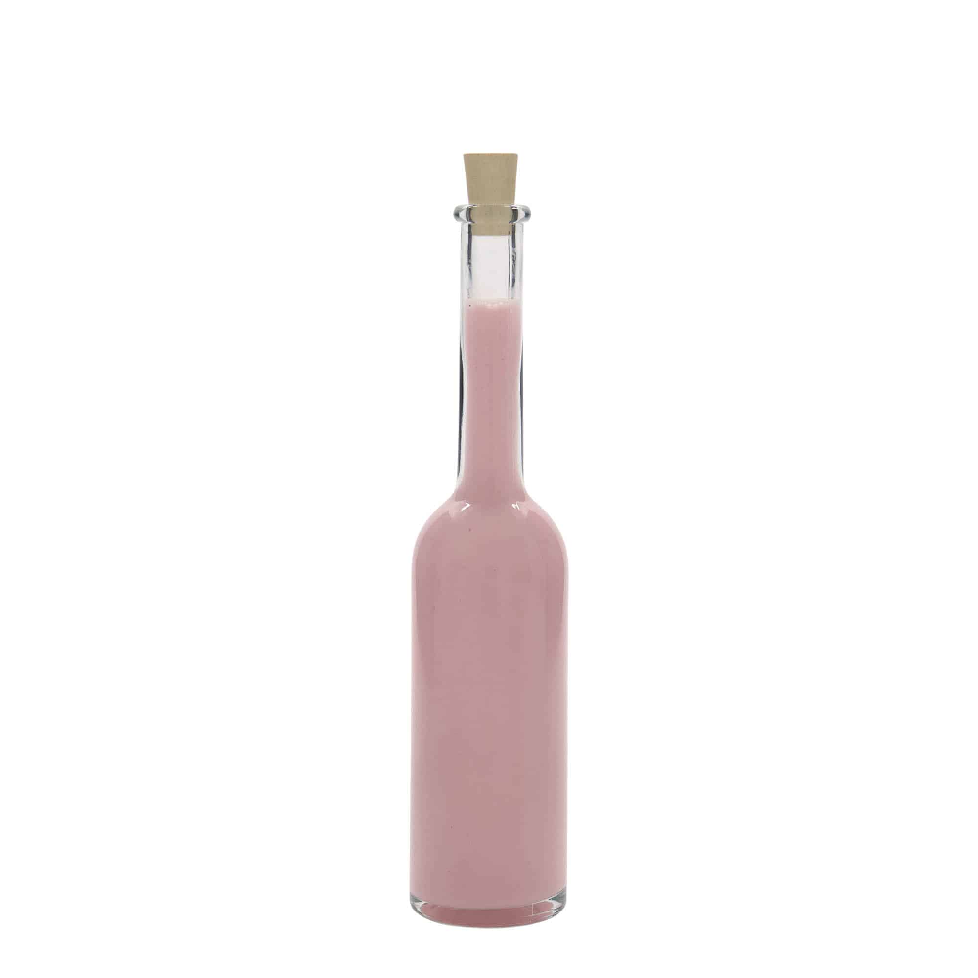 100 ml lasipullo 'Ooppera', suu: korkki