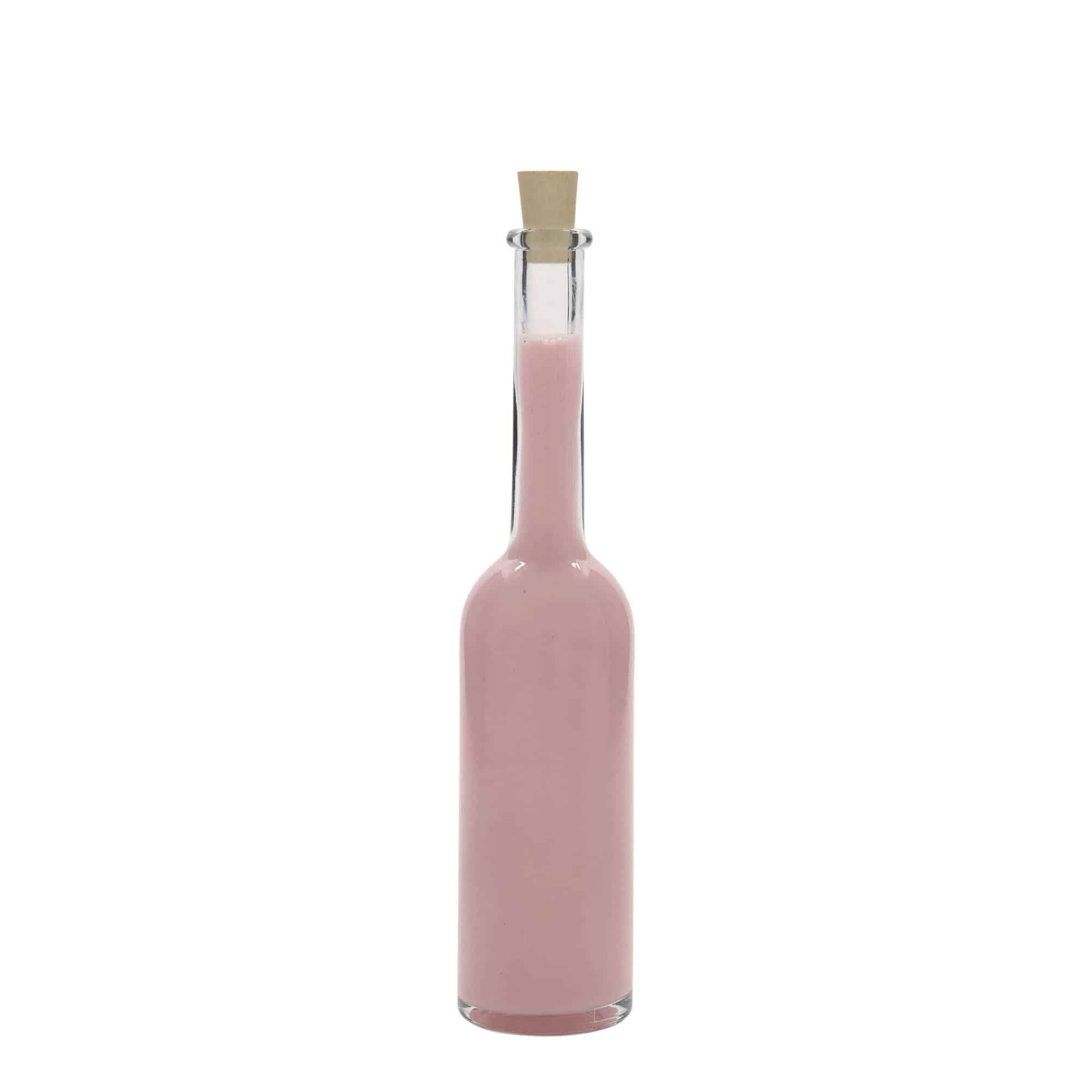 100 ml lasipullo 'Opera', suuaukko: korkki