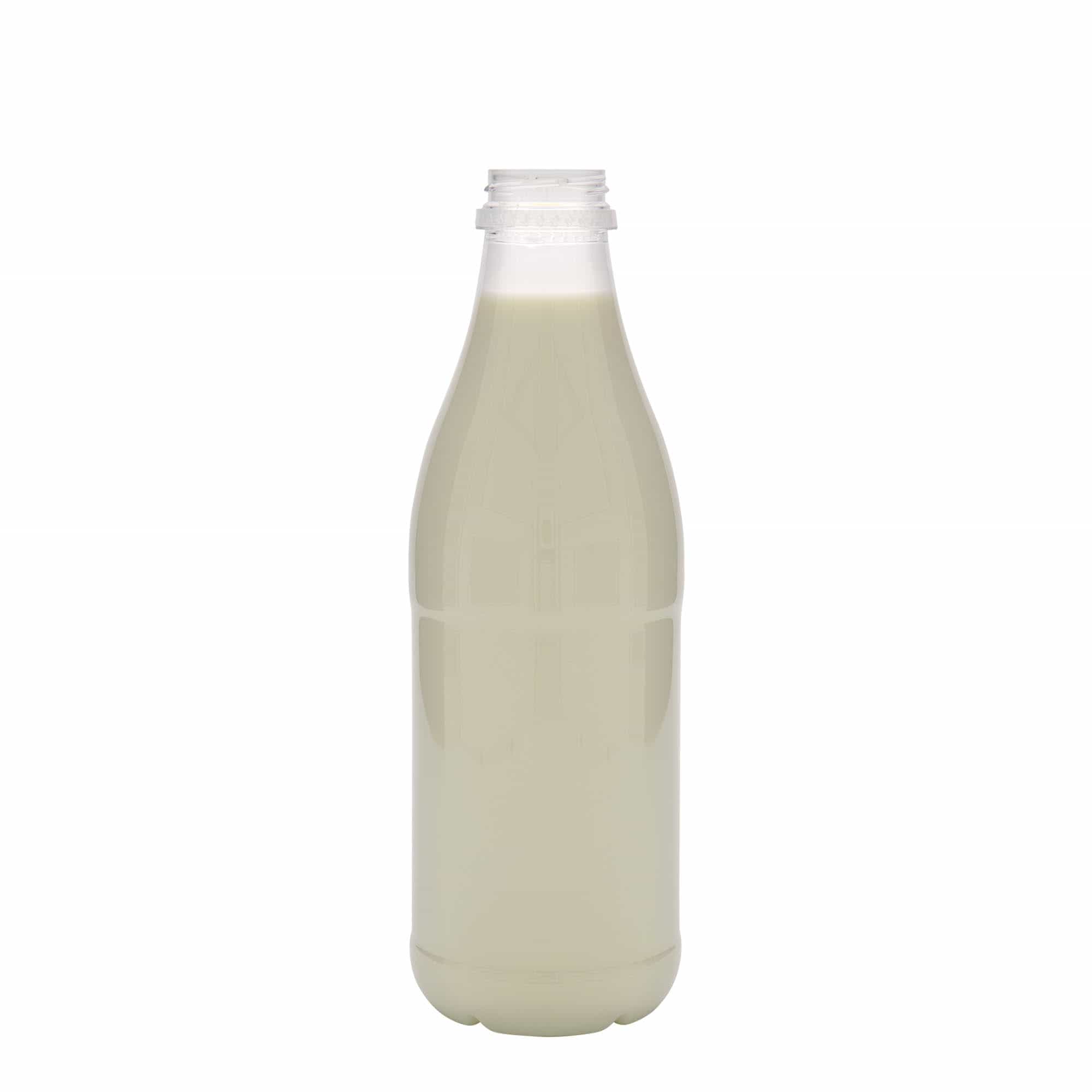 1 000 ml PET-pullo 'Maito ja mehu', muovi, suuaukko: 38 mm
