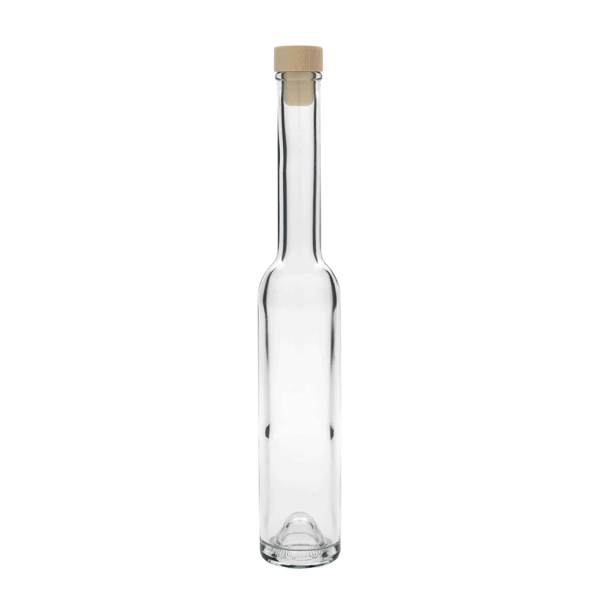 200 ml lasipullo 'Platina', suu: korkki