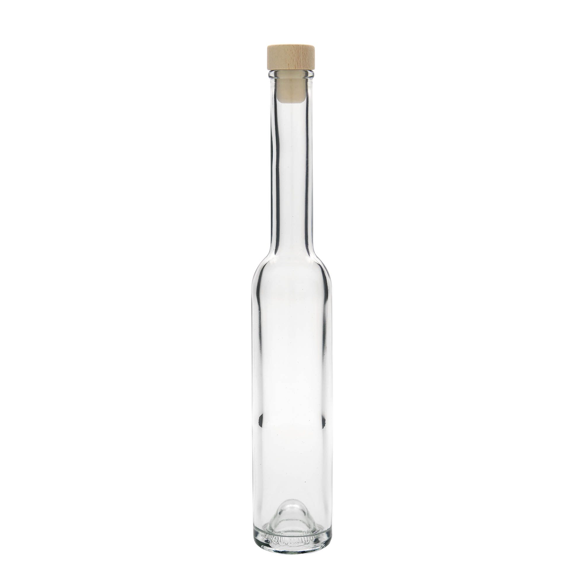 200 ml lasipullo 'Platina', suuaukko: korkki