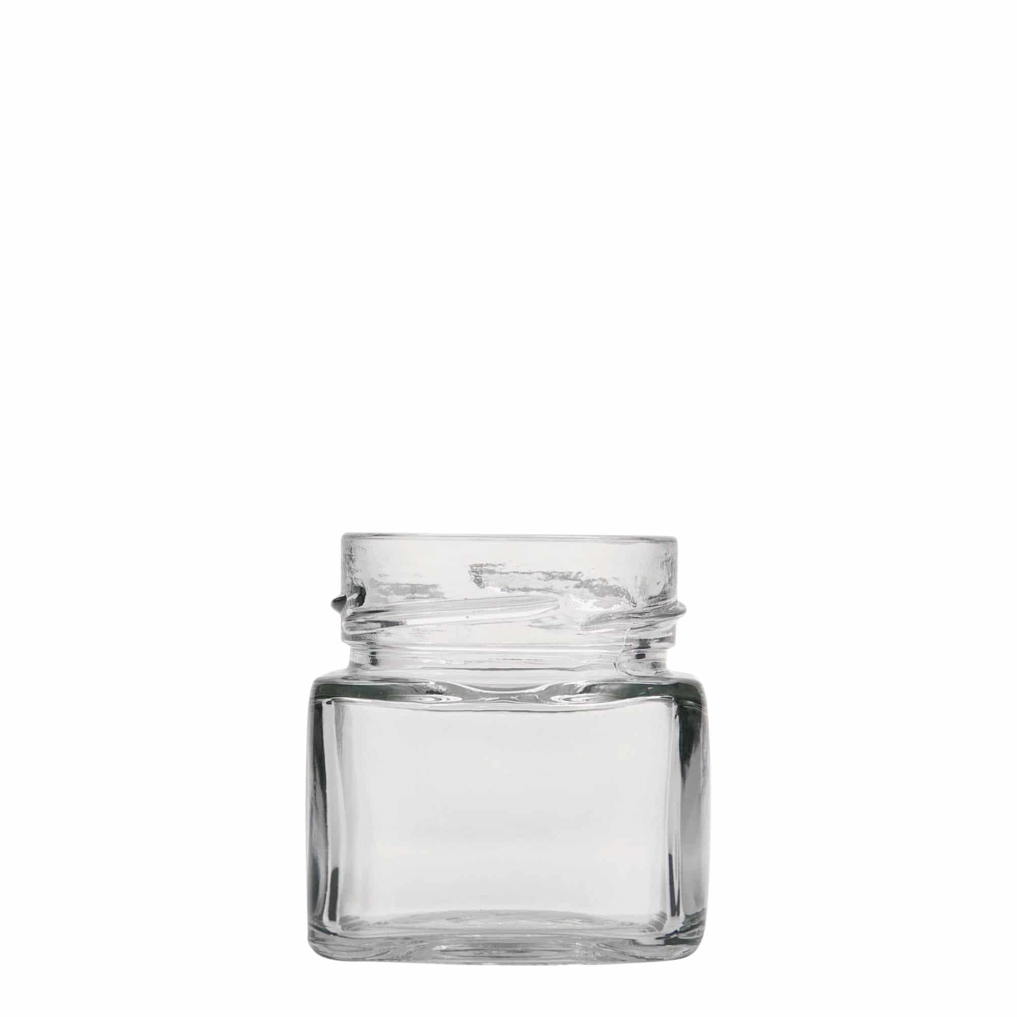 106 ml nelikulm. lasi 'Ikarus', suu: Deep-Twist-Off (DTO 58) 106 ml nelikulm. lasi 'Ikarus', suu: Deep-Twist-Off (DTO 58)