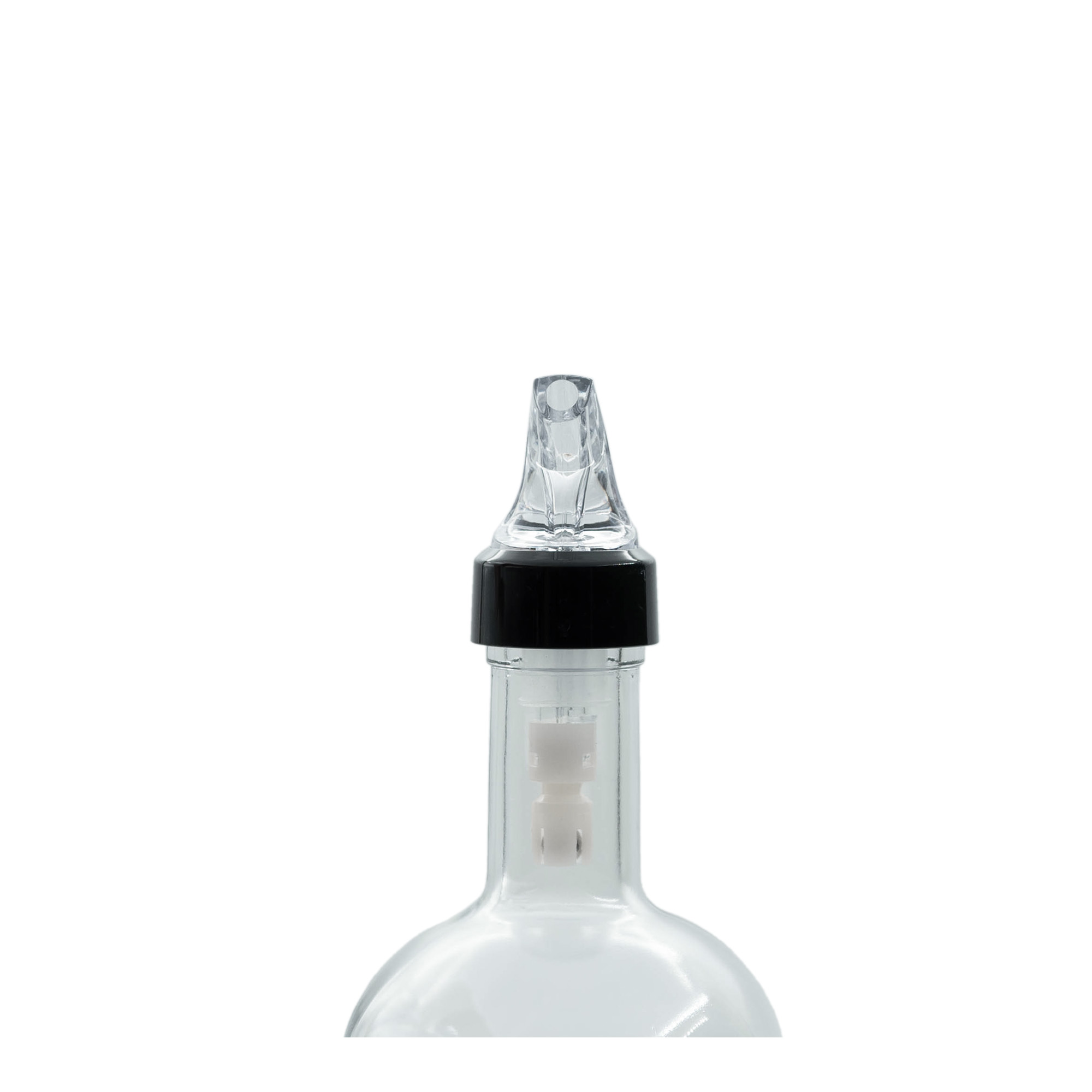 Annostelukärkiosa ”Auto Pour” 5 cl, PE-muovia, kirkas