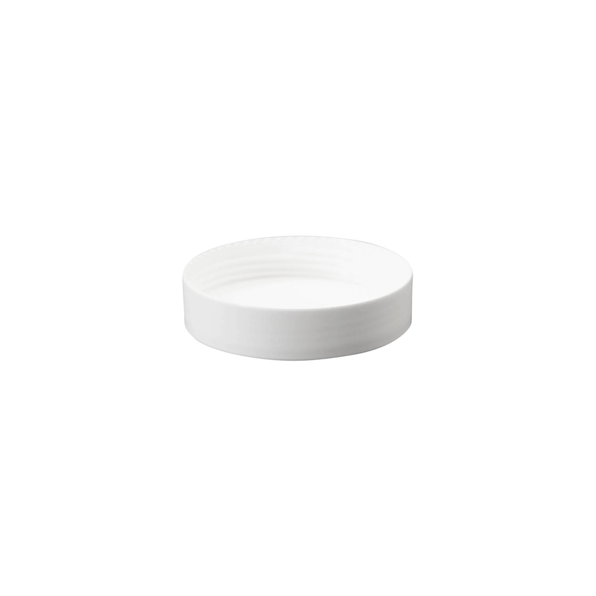 Ruuvikorkki 50 ml 'Antonella', PP-muovi, valkoinen Ruuvikorkki 50 ml 'Antonella', PP-muovi, valkoinen