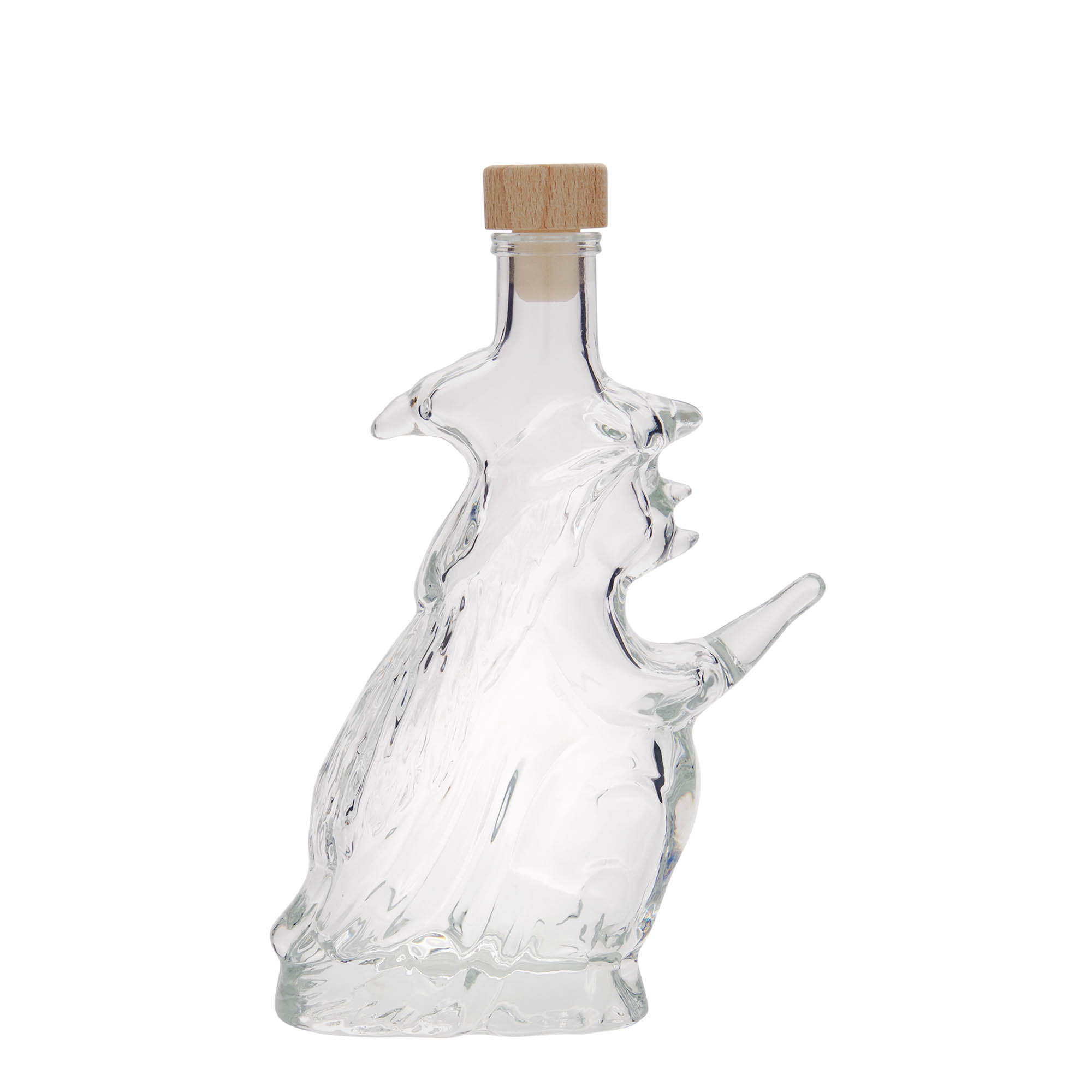 200 ml lasipullo 'Noita', suuaukko: korkki