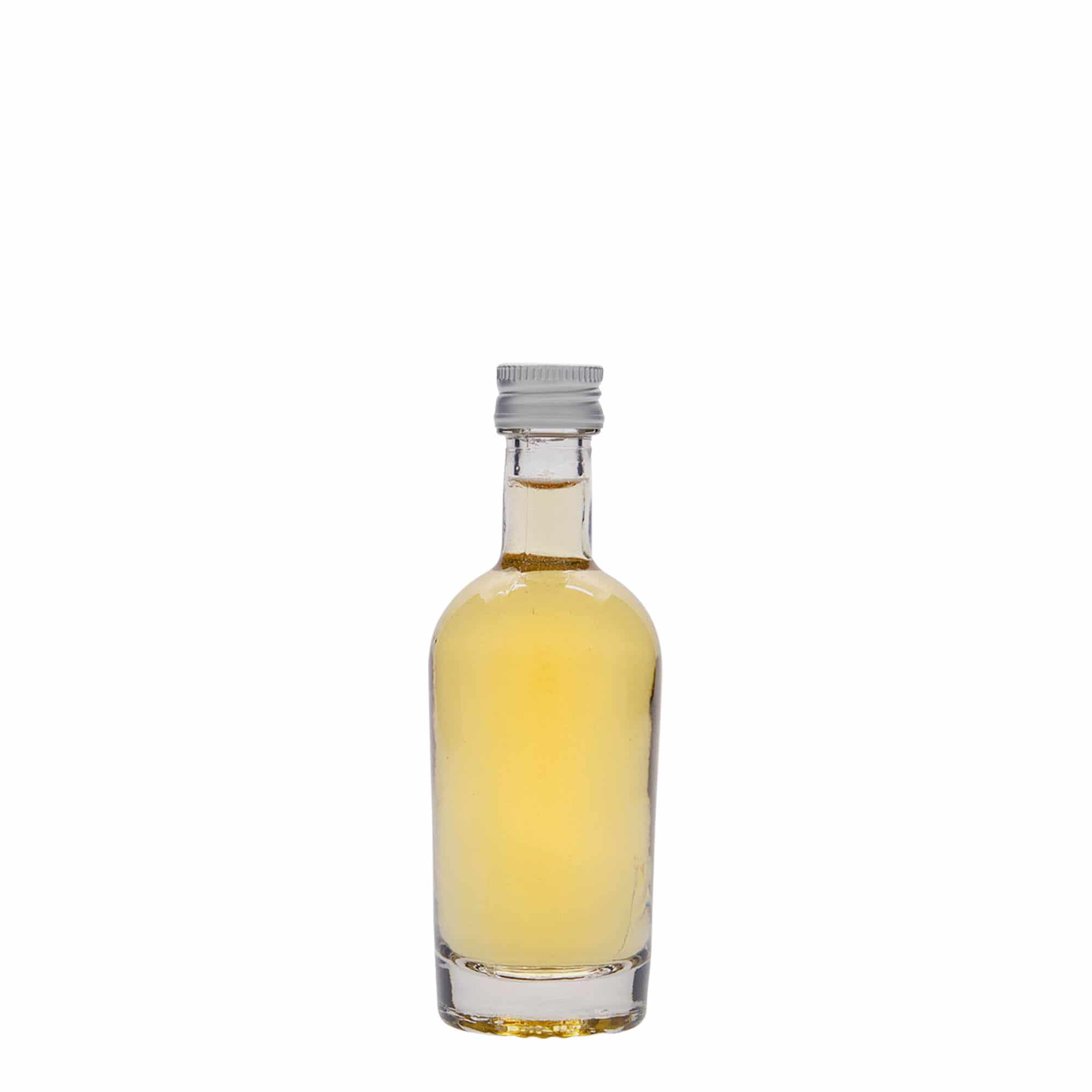 50 ml lasipullo 'Pepe', suuaukko: PP 18