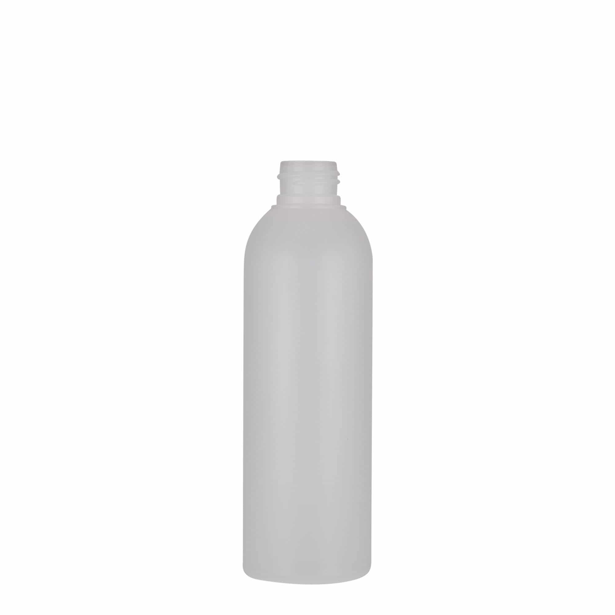 200 ml muovipullo 'Tuffy', HDPE, natur, suu: GPI 24/410 200 ml muovipullo 'Tuffy', HDPE, natur, suu: GPI 24/410