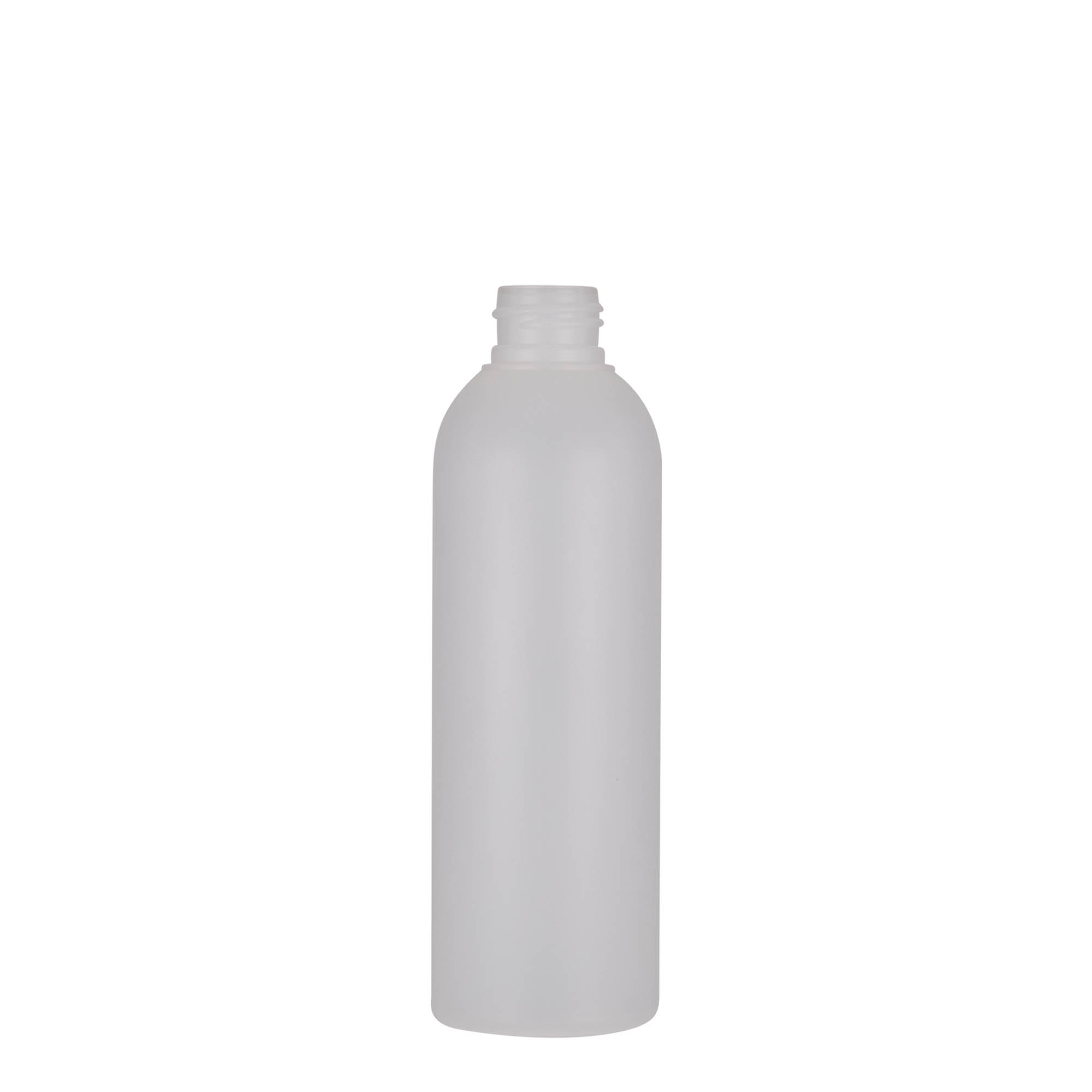200 ml muovipullo 'Tuffy', HDPE, luonnonväri, suuaukko: 24/410