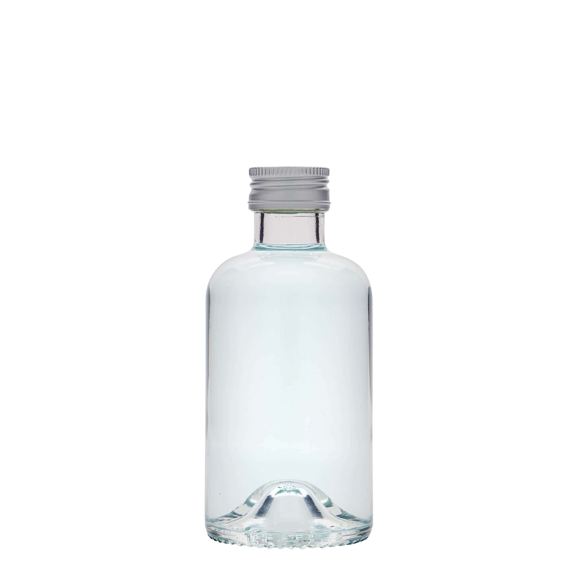 250 ml lasipullo apteekkarille, suuaukko: PP 31,5