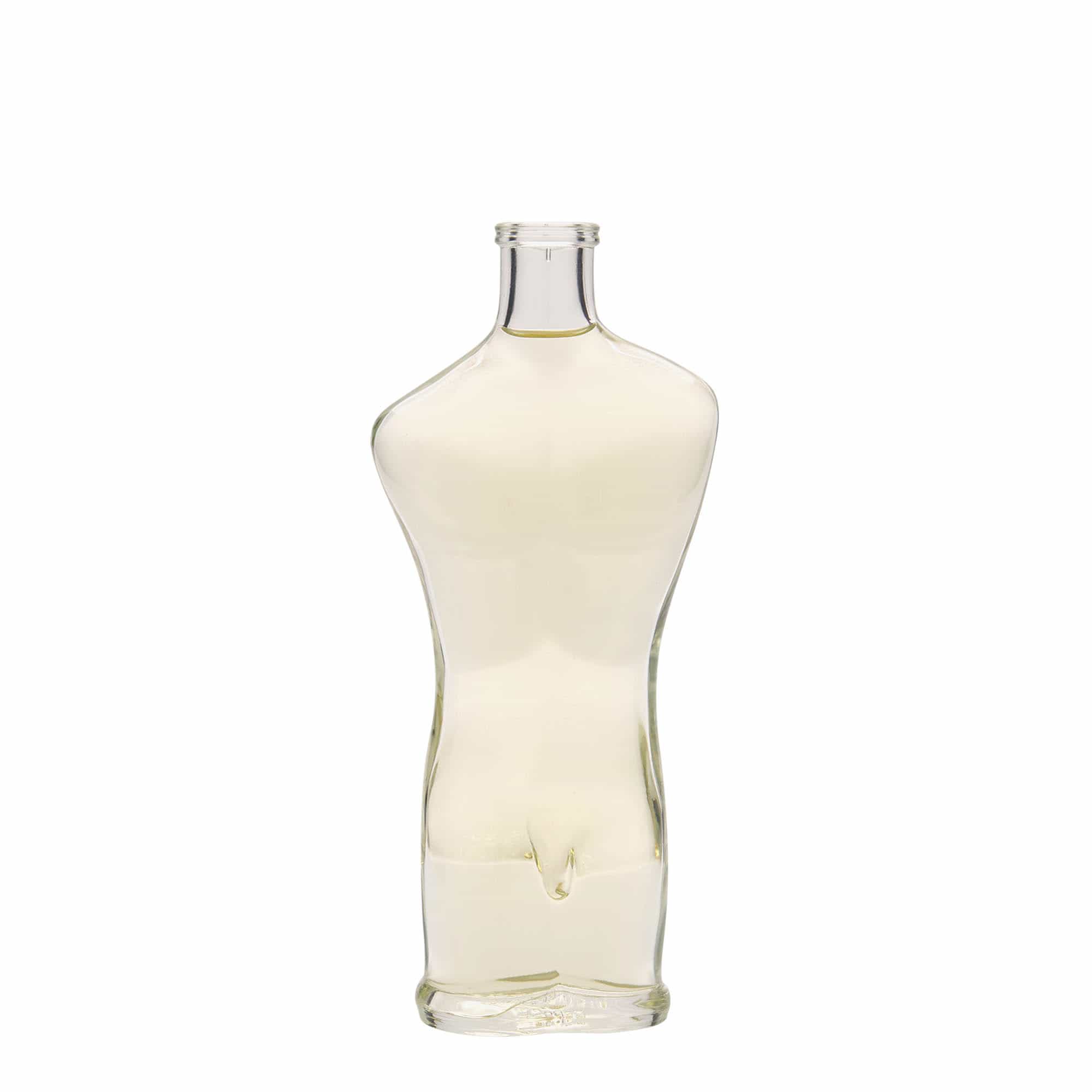 200 ml lasipullo ”Adam”, suuaukon tyyppi: korkki