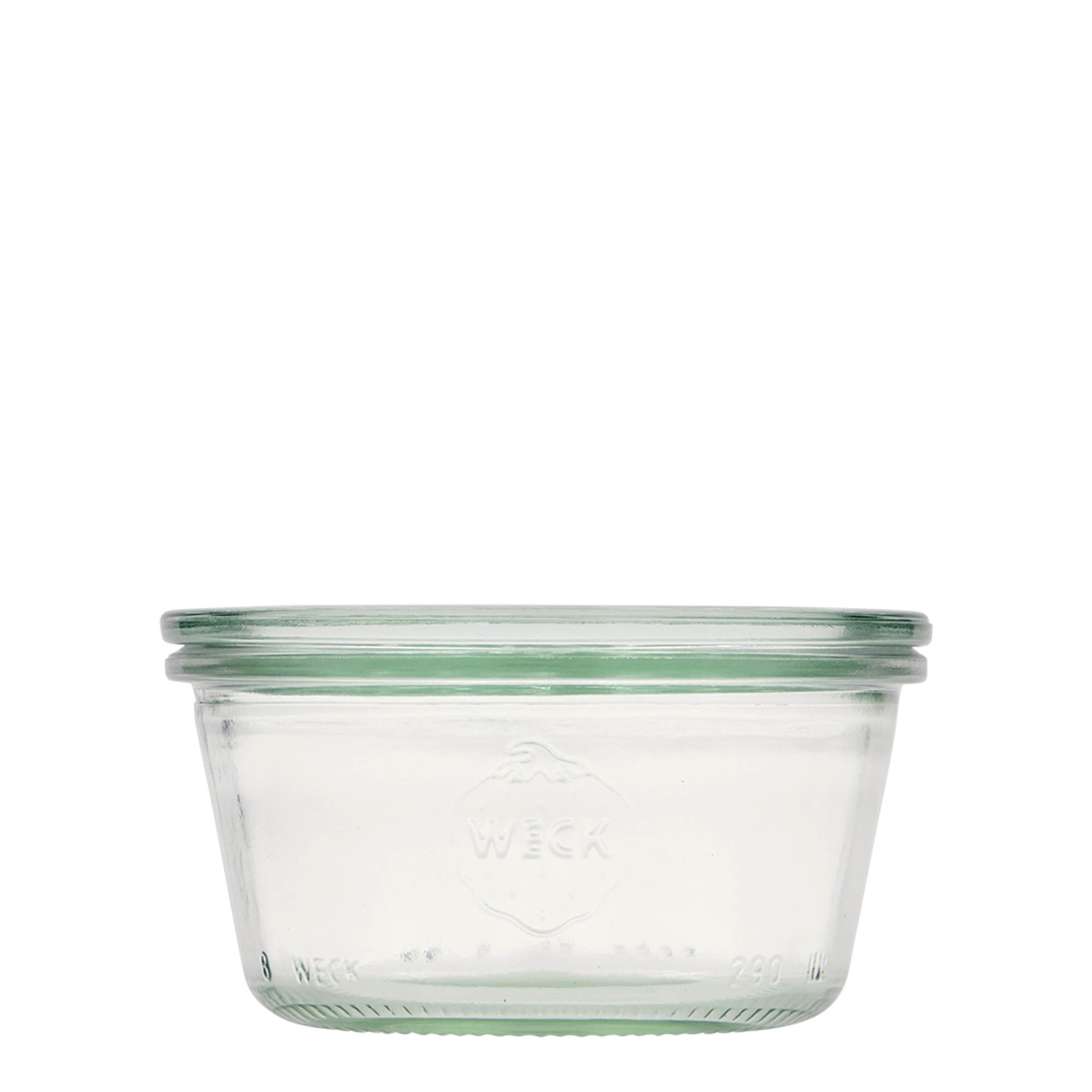 290 ml WECK-kaatopurkki, suuaukko: pyöreä reuna 290 ml WECK-kaatopurkki, suuaukko: pyöreä reuna