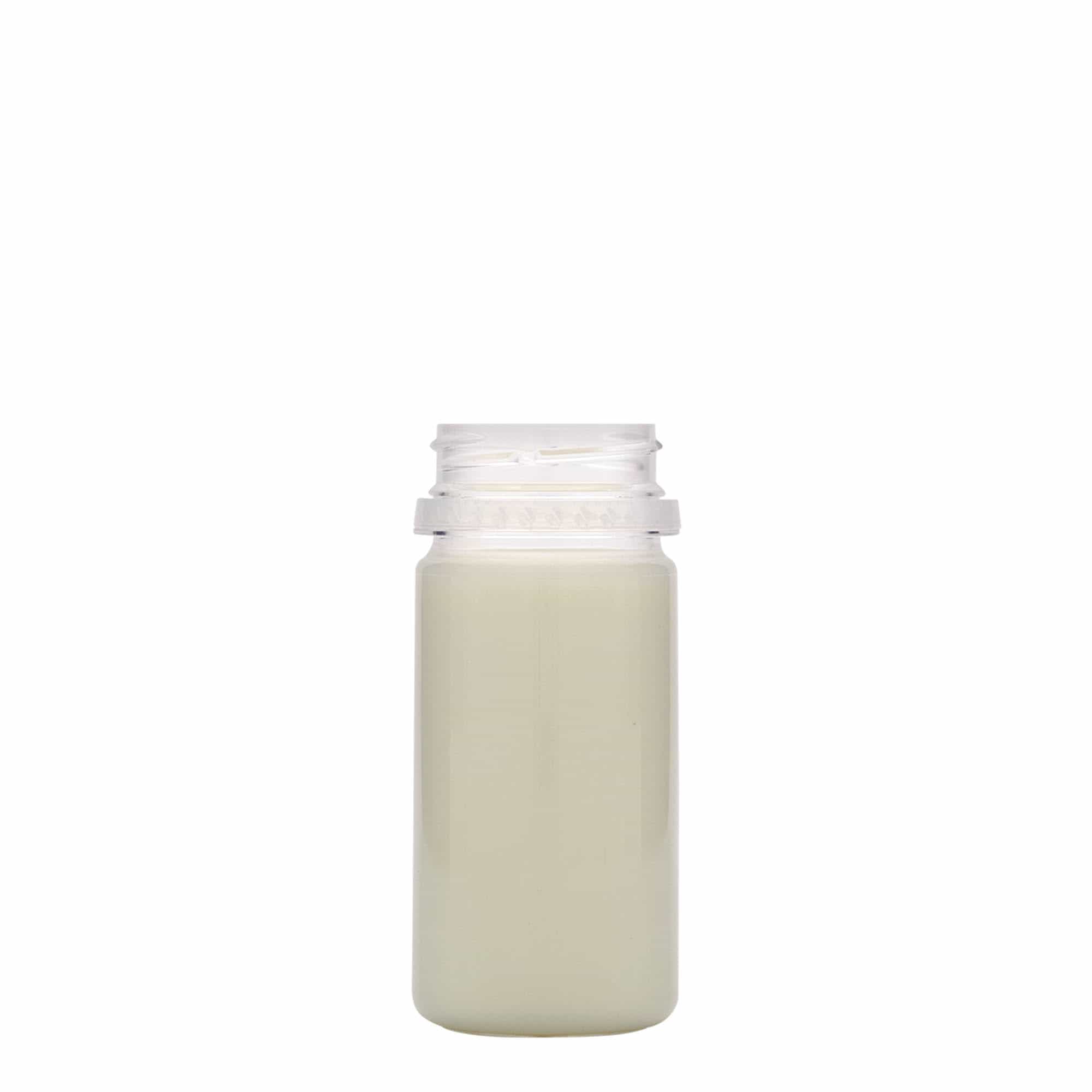 100 ml PET-pullo 'Everytime', muovia, suuaukko: 38 mm