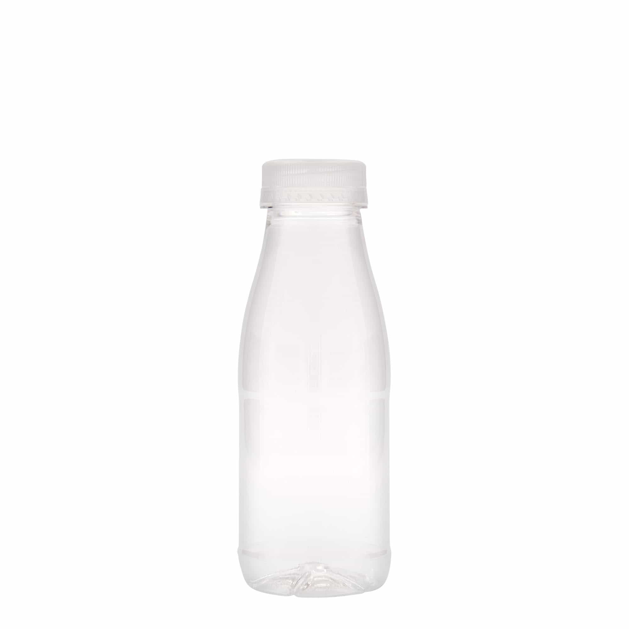 330 ml PET-pullo ”Maito ja mehu”, muovia, suuaukko: 38 mm