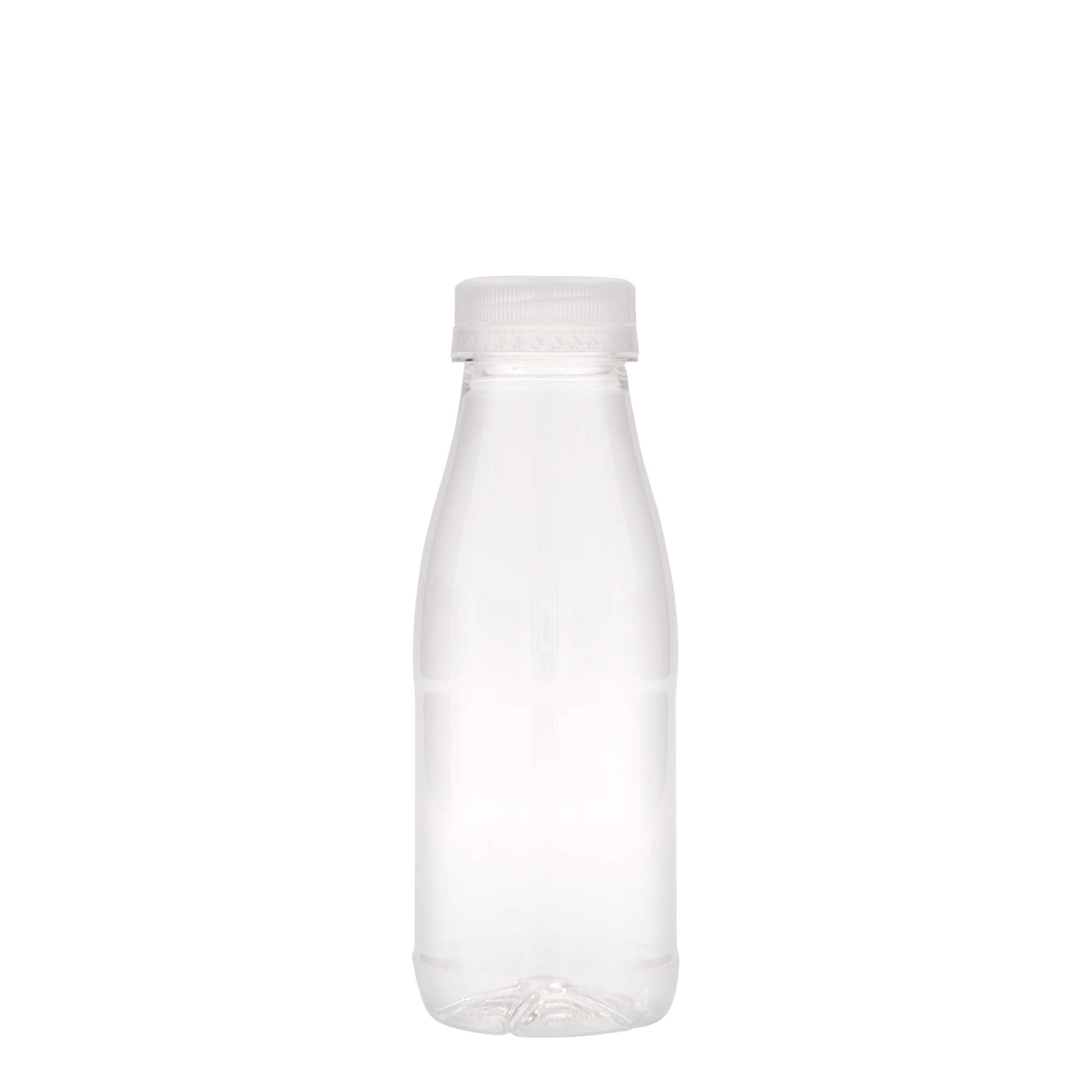 330 ml PET-pullo ”Maito ja mehu”, muovia, suuaukko: 38 mm
