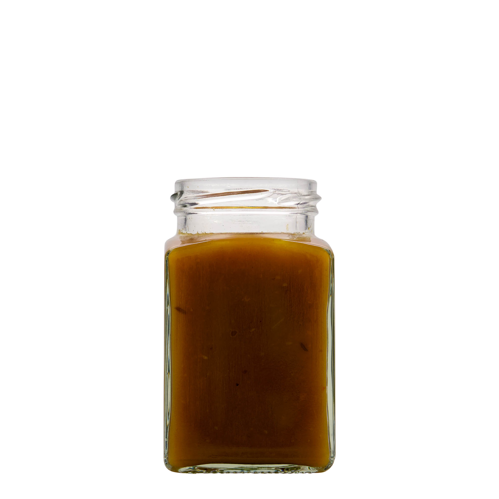 260 ml neliönmuotoinen lasi, suuaukko: Twist-Off (TO 58) 260 ml neliönmuotoinen lasi, suuaukko: Twist-Off (TO 58)