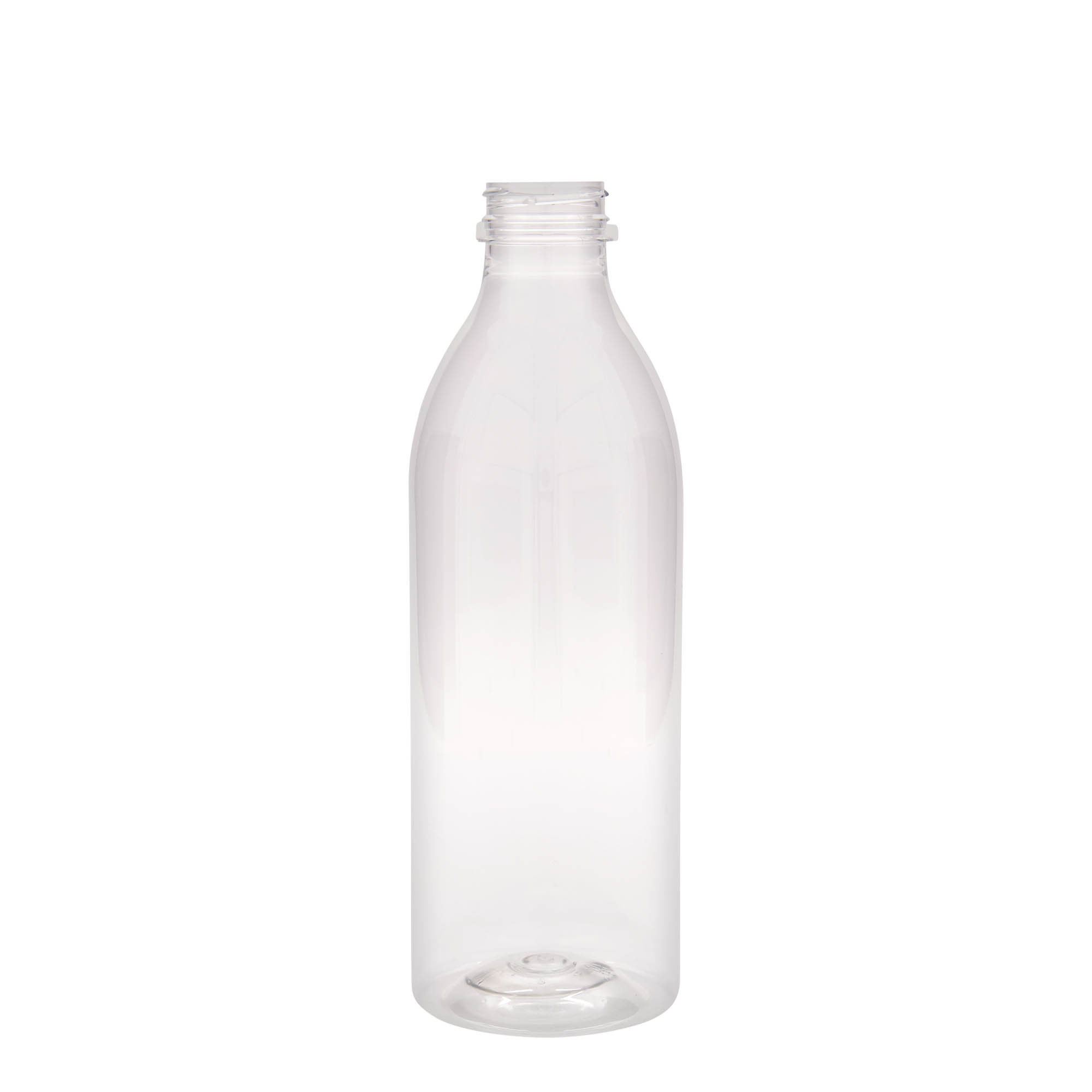 1 000 ml PET-pullo standard, muovi, suuaukon halkaisija: 38 mm