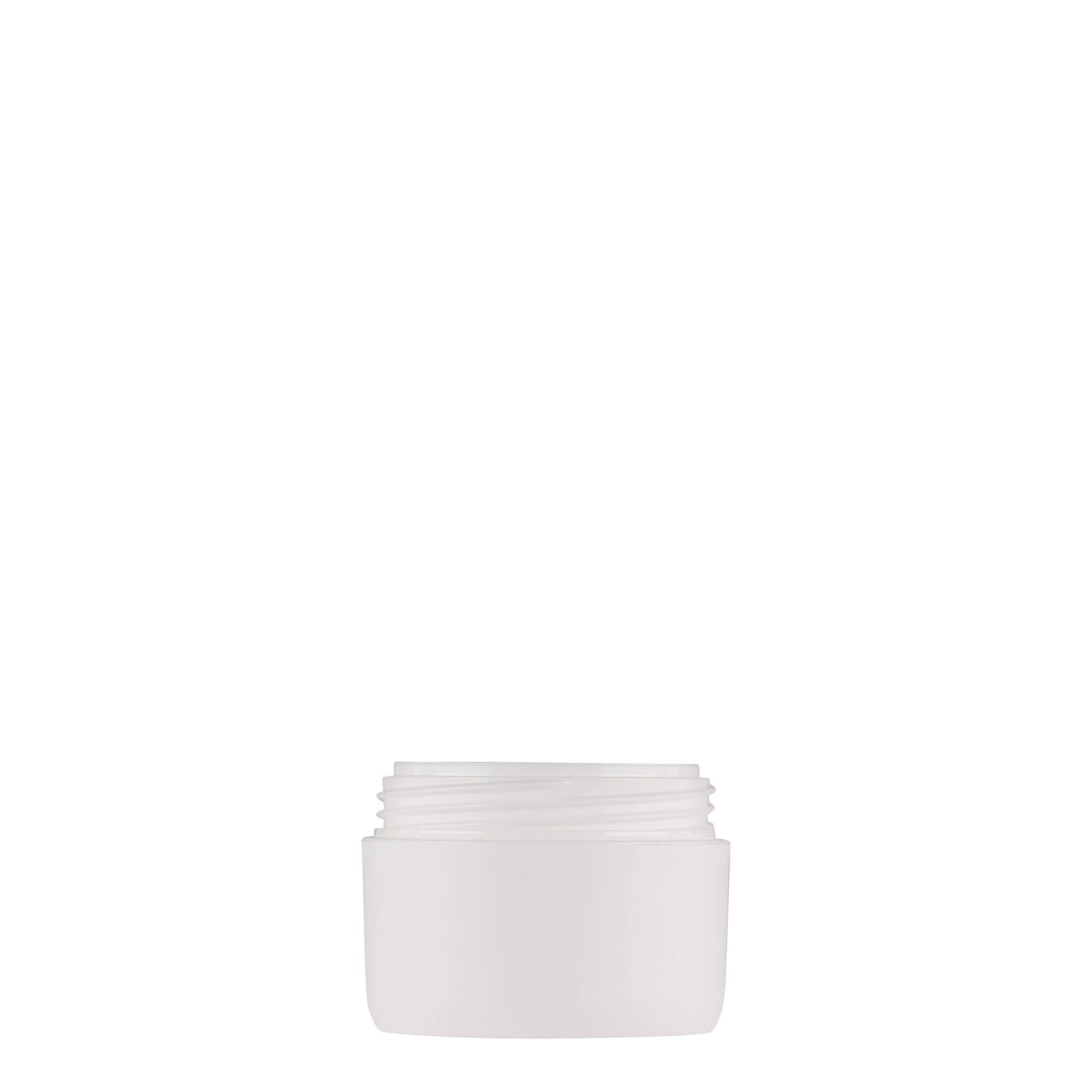 10 ml muovipurkki 'Antonella', PP, valkoinen, suuaukko: ruuvikorkki 10 ml muovipurkki 'Antonella', PP, valkoinen, suuaukko: ruuvikorkki