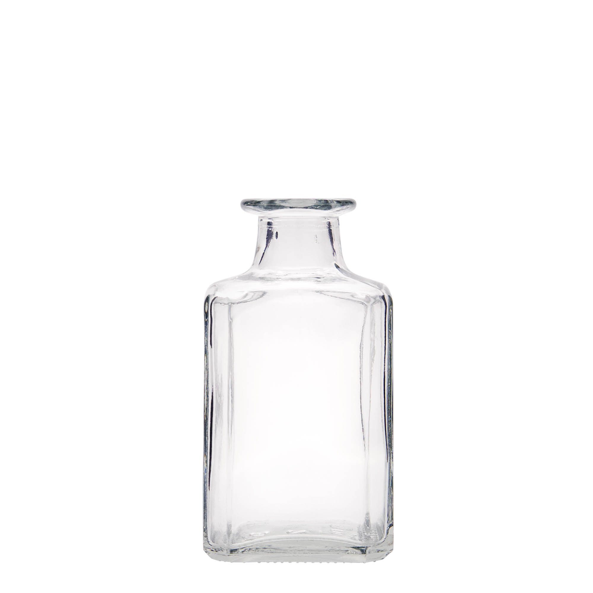 250 ml lasipullo 'Torben', neliömäinen, suuaukko: korkki