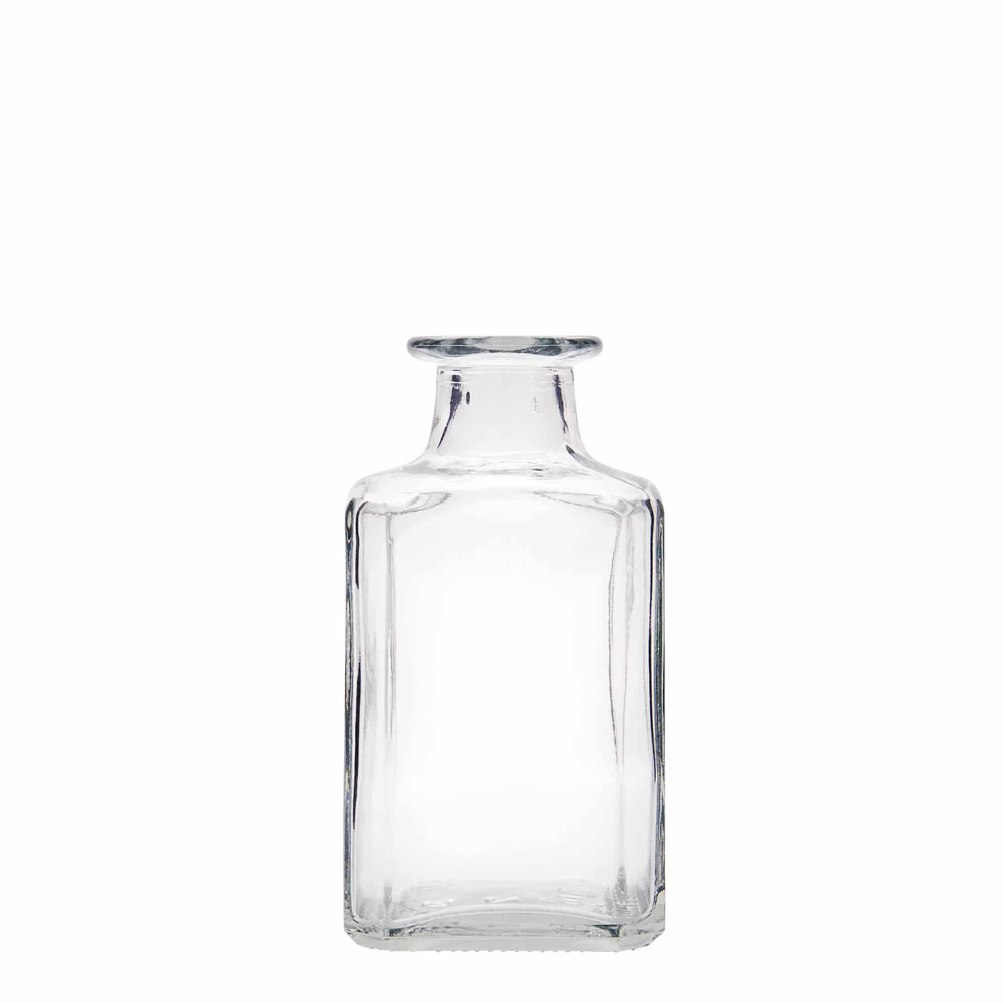 250 ml lasipullo 'Torben', neliömäinen, suuaukko: korkki