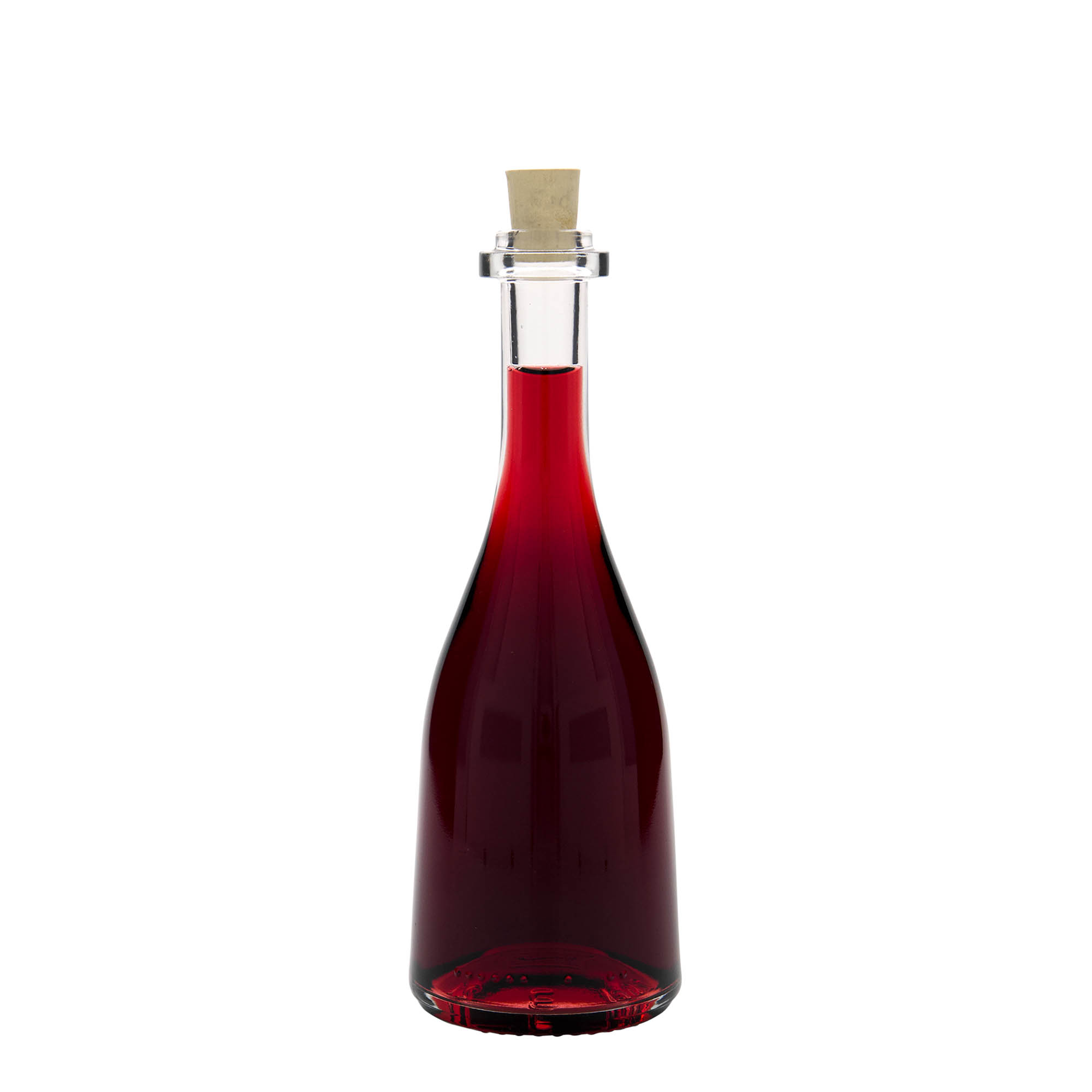 200 ml lasipullo 'Rustica', suuaukko: korkki