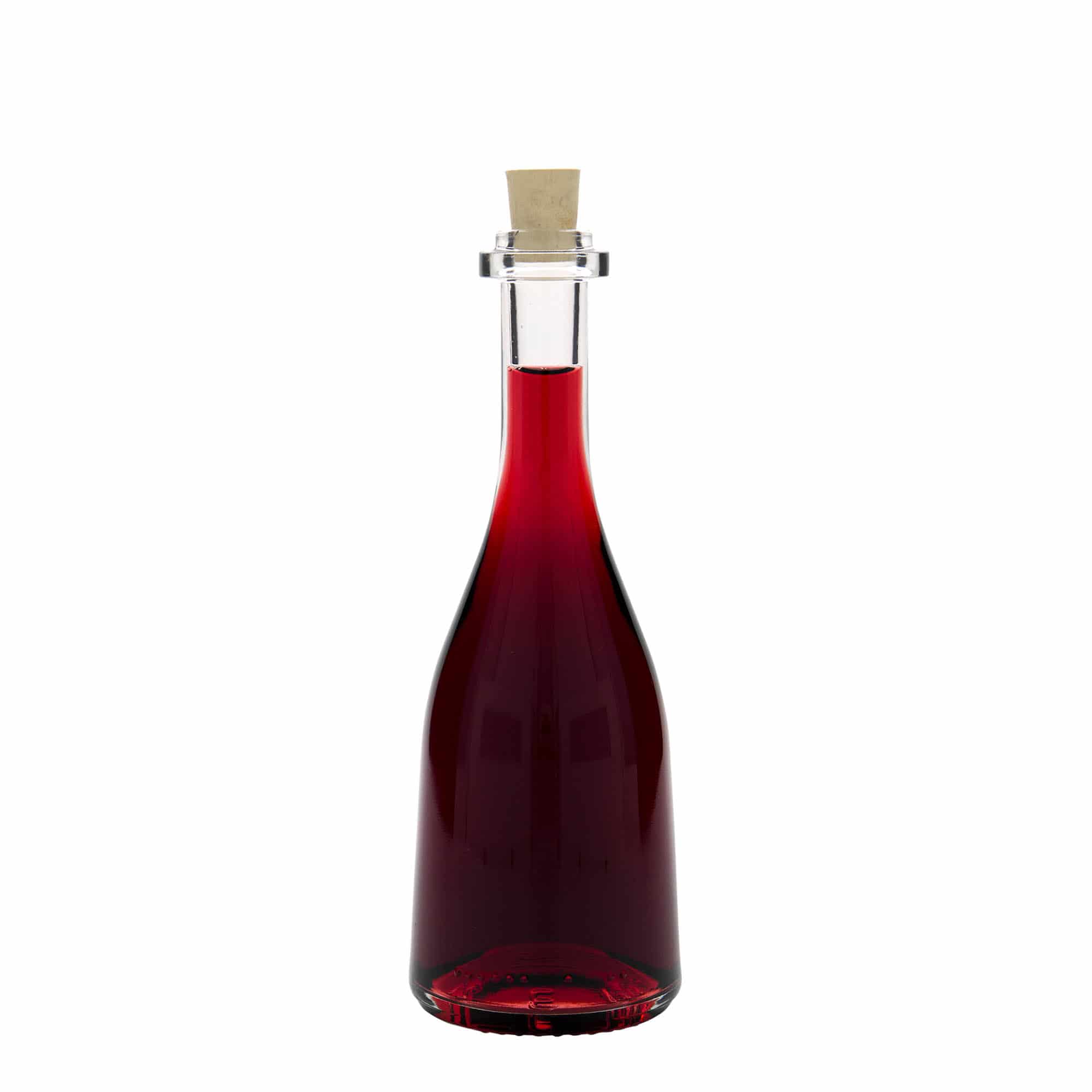 200 ml lasipullo 'Rustica', suuaukko: korkki
