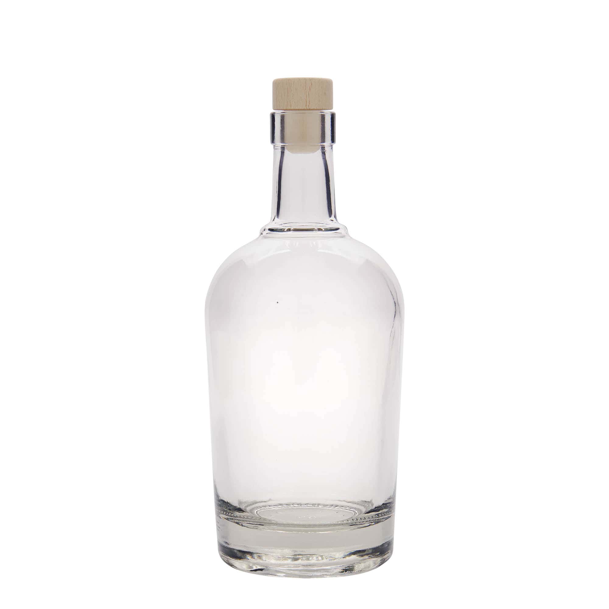 700 ml lasipullo 'Amarillo', suu: korkki