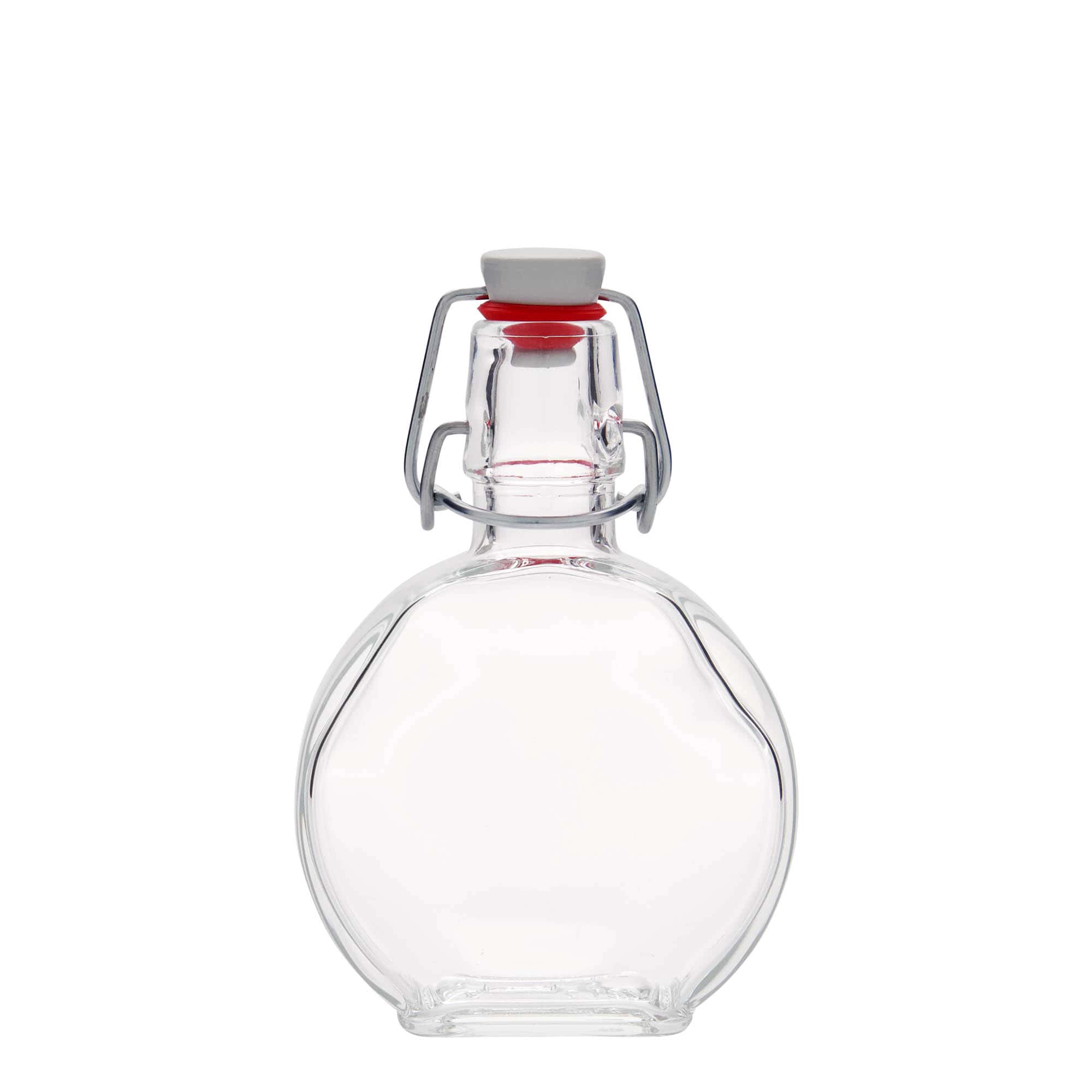 200 ml lasipullo ”Sensatione”, suorakulmainen, suuaukko: lukittava kansi