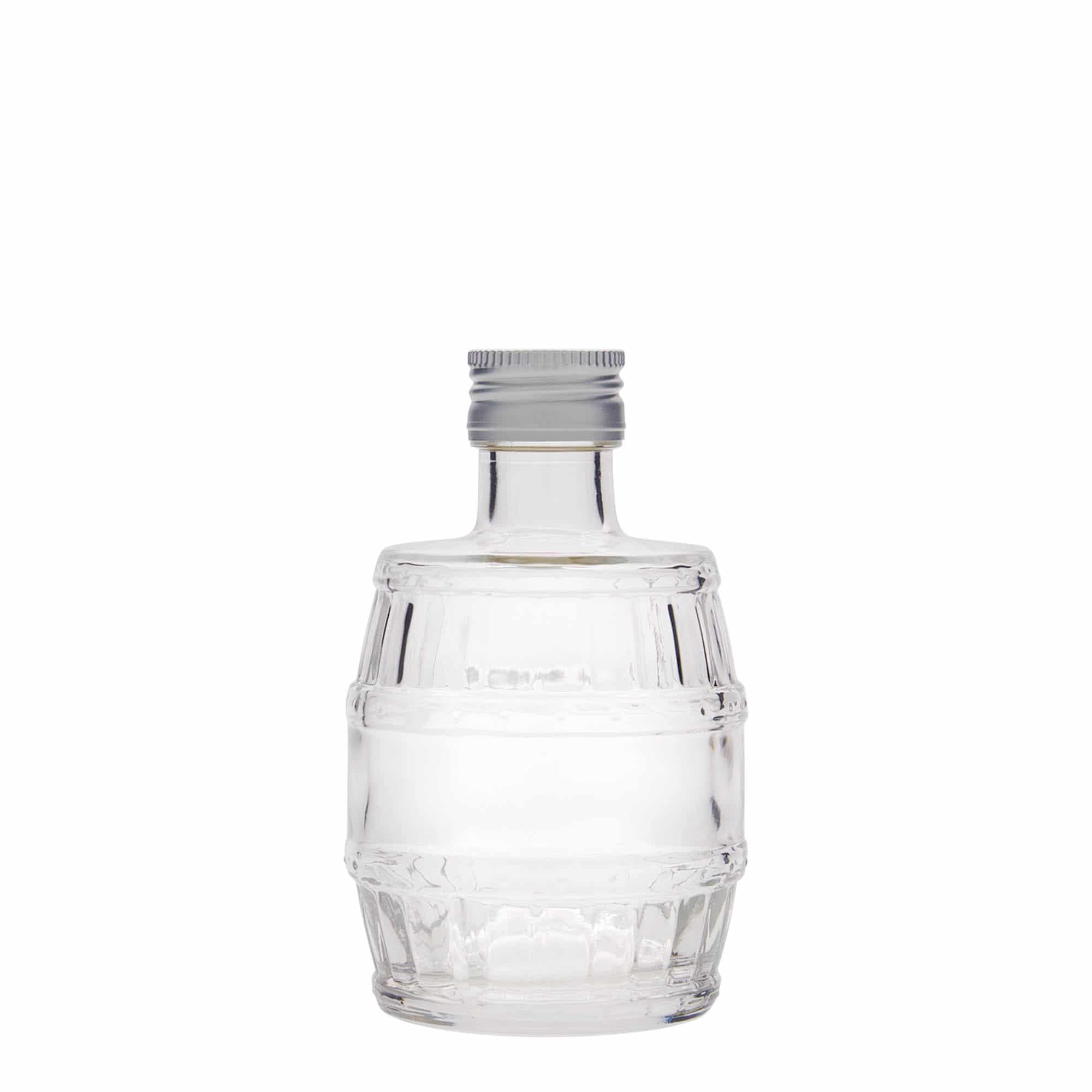 200 ml lasipullo 'Tynnyri', suu: PP 28