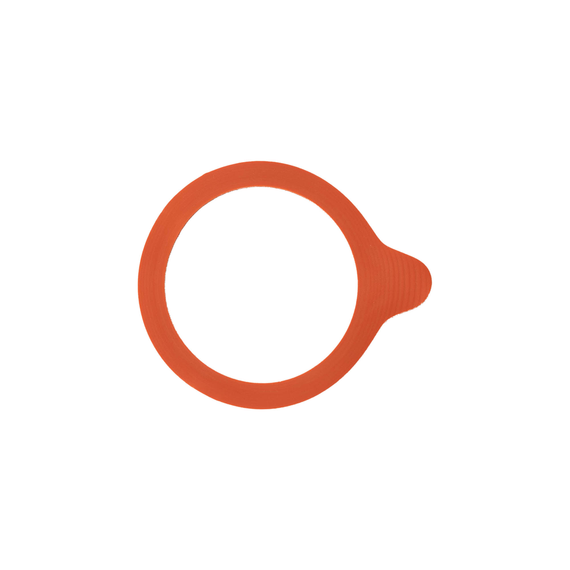WECK-kiehautusrengas RR60 #, punainen, suuaukon reuna: pyöreä reuna