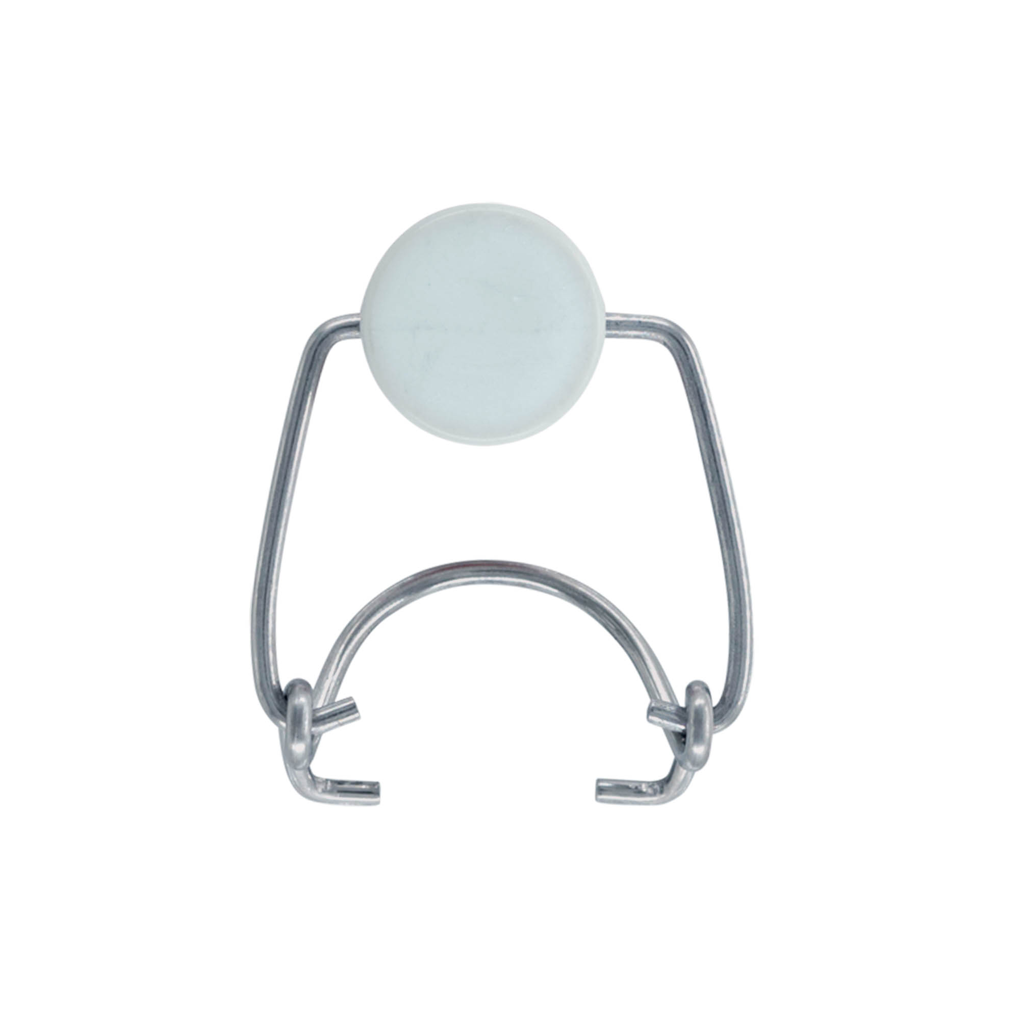 Standardin silityslukko #, muovia, punainen-valkoinen