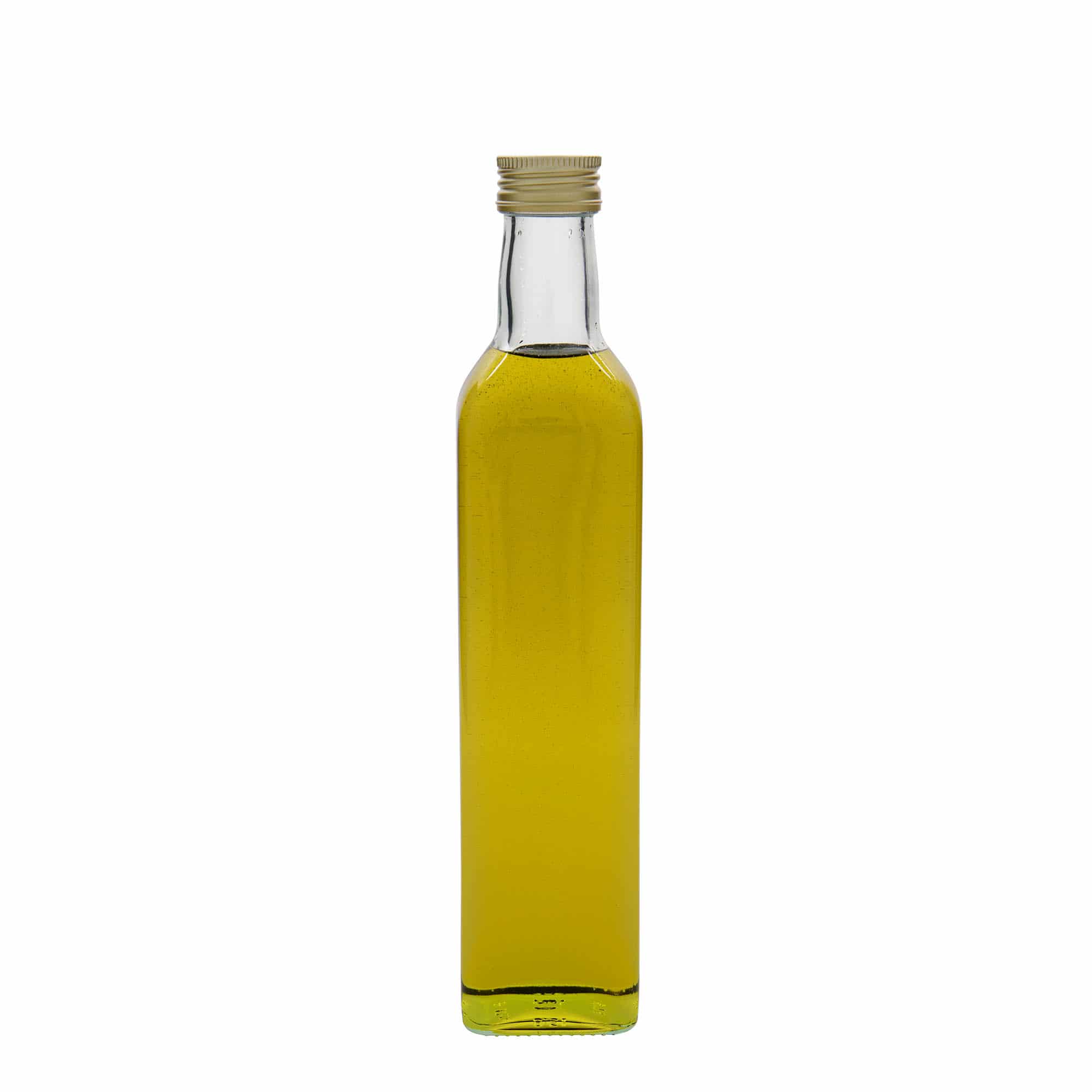 500 ml lasipullo 'Marasca', neliömäinen, suuaukko: PP 31,5