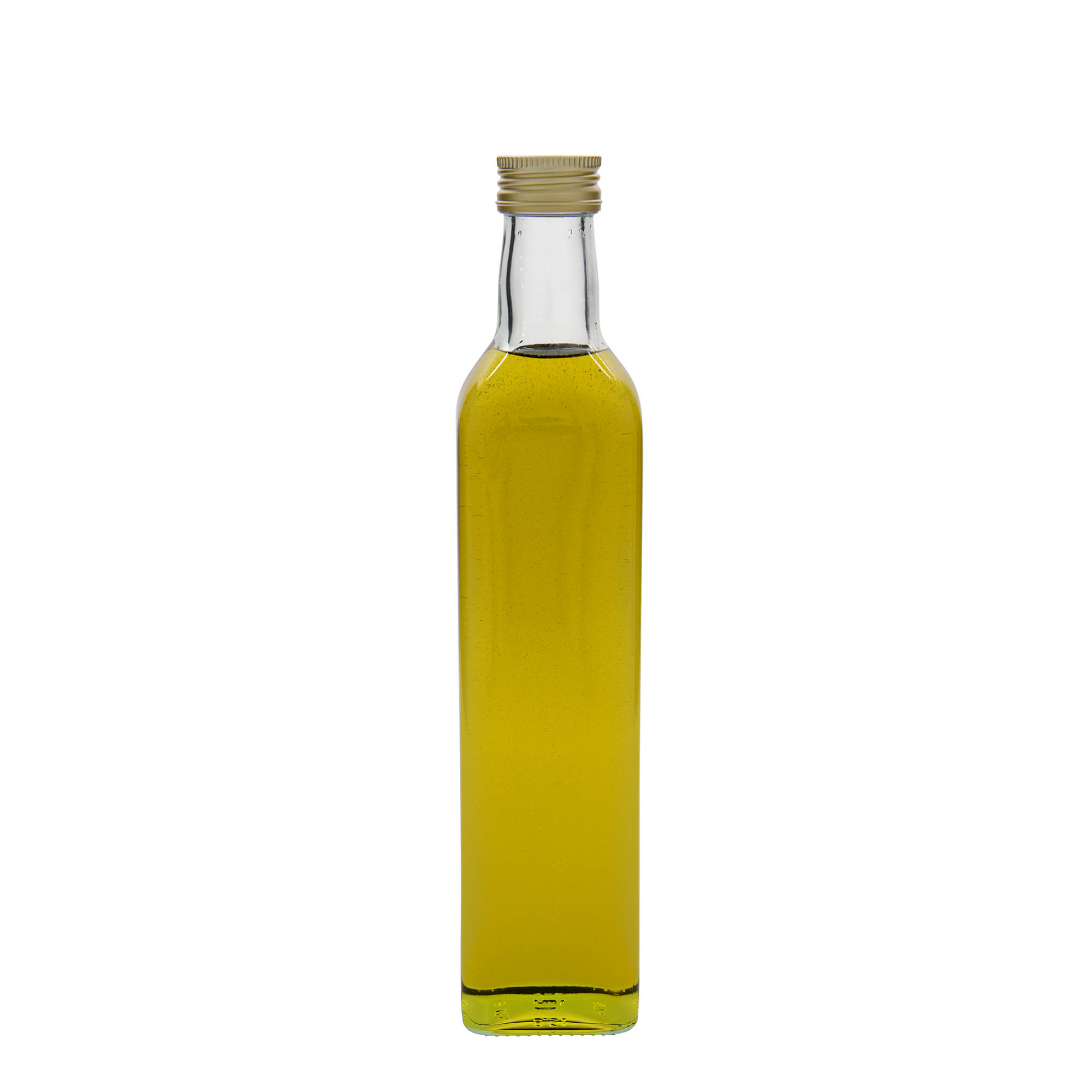 500 ml lasipullo 'Marasca', neliömäinen, suuaukko: PP 31,5