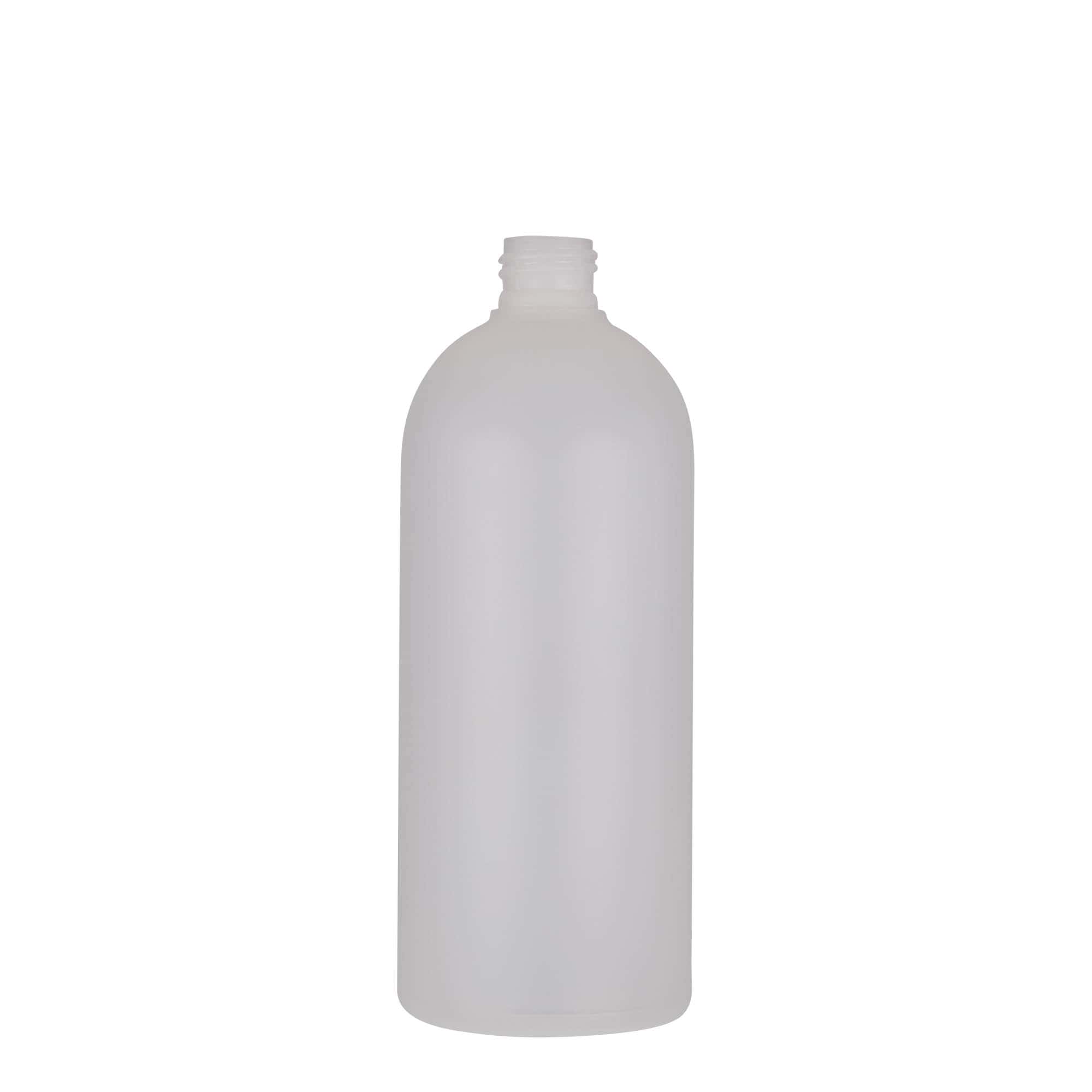 500 ml muovipullo 'Tuffy', HDPE, natur, suu: GPI 24/410 500 ml muovipullo 'Tuffy', HDPE, natur, suu: GPI 24/410