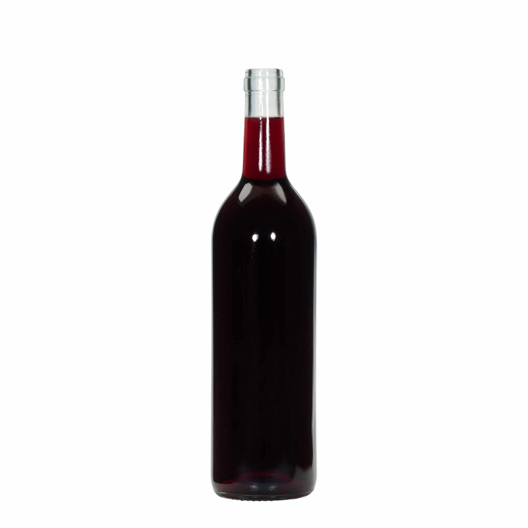750 ml lasipullo 'Bordeaux Tradition', suu: korkki