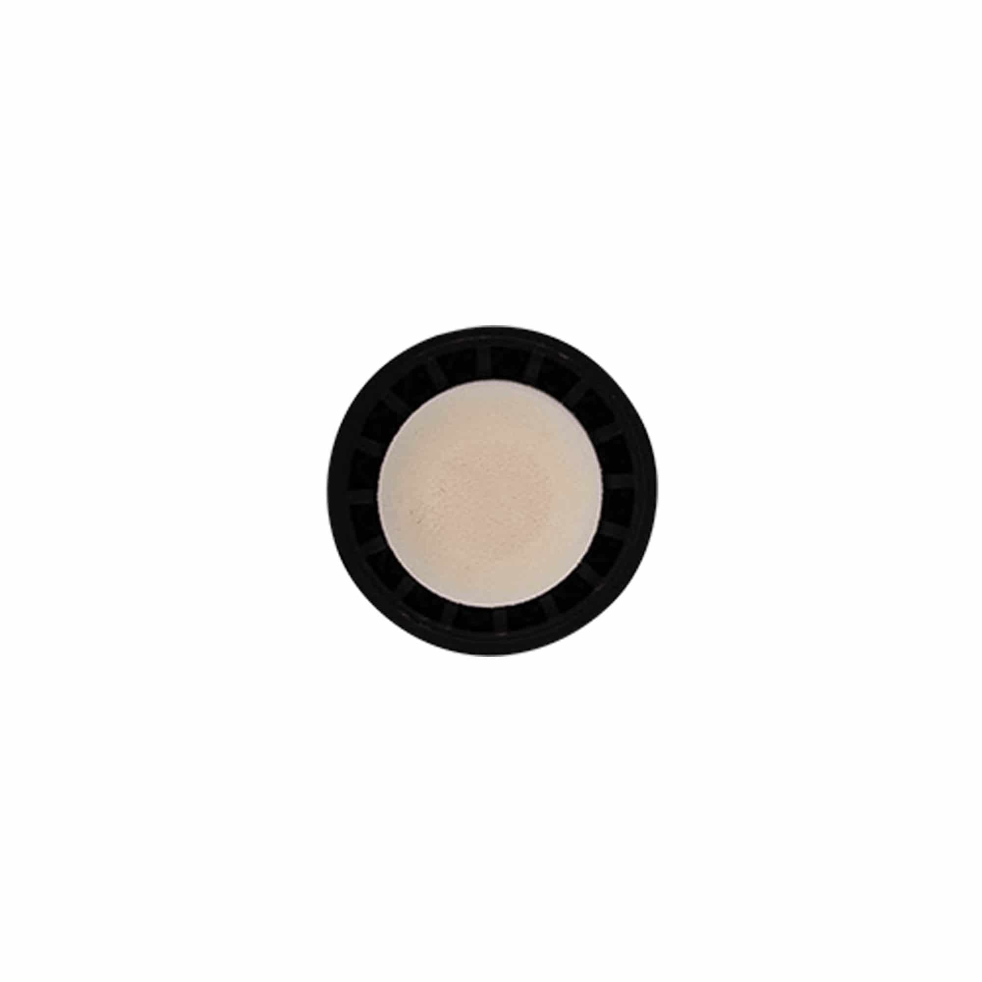 Kahvakorkki 19 mm, muovia, kulta, suukappaleelle: korkki Kahvakorkki 19 mm, muovia, kulta, suukappaleelle: korkki