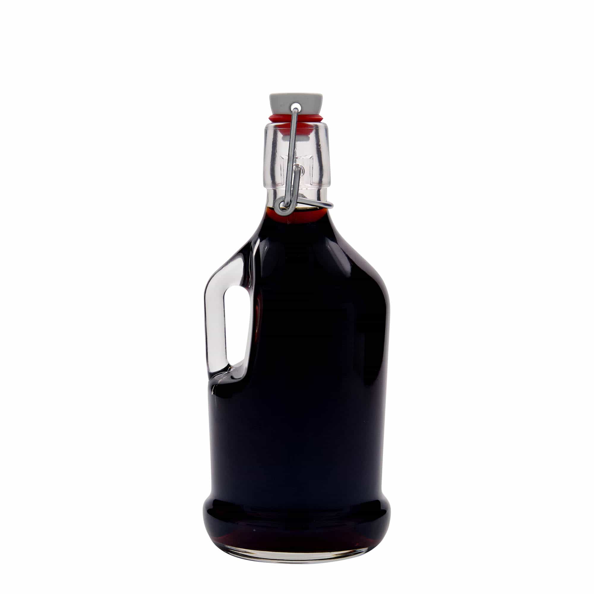 500 ml lasipullo 'Classica', suuaukko: lukittava metallikorkki