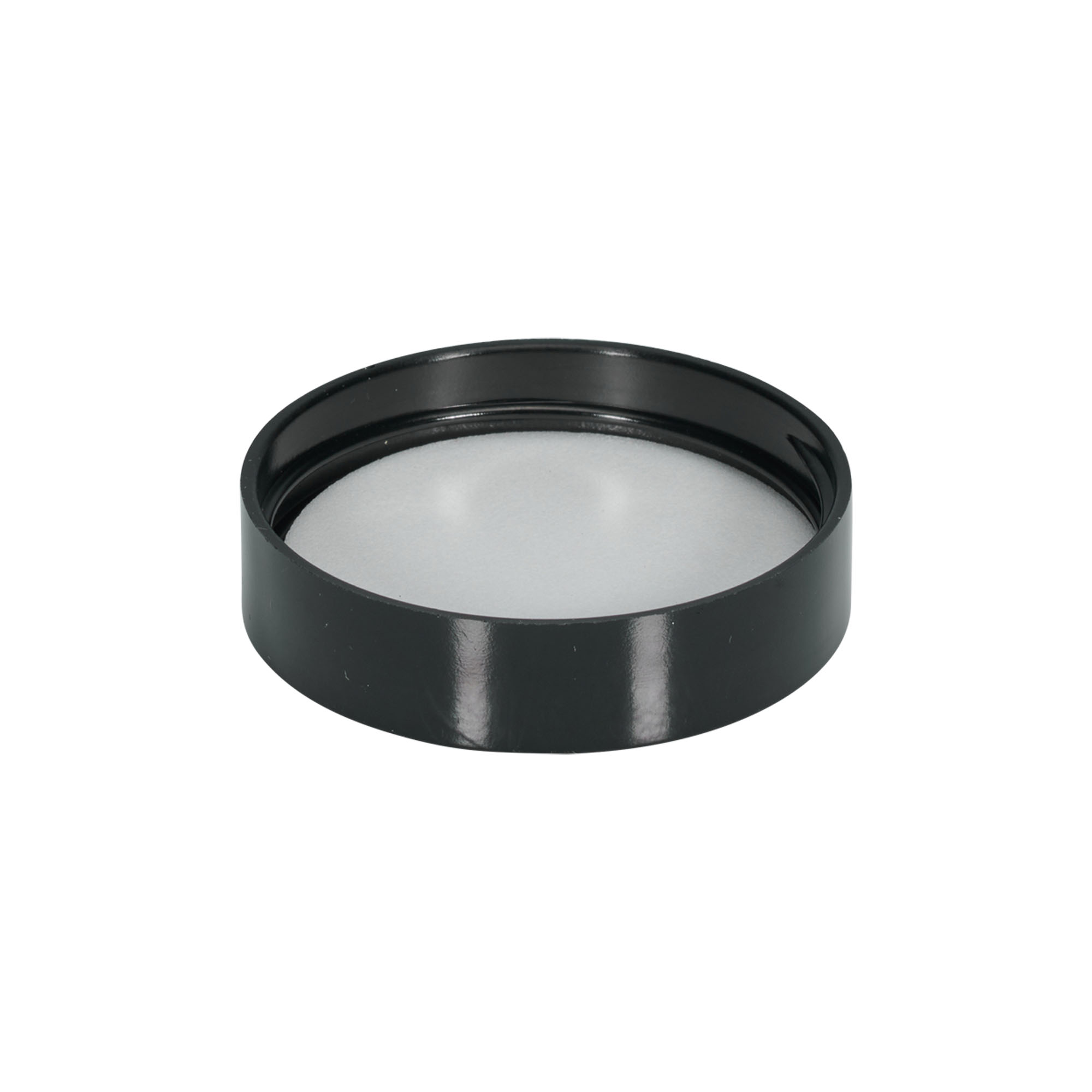 Ruuvikorkki 60 ml 'Brown Line', PP, valkoinen