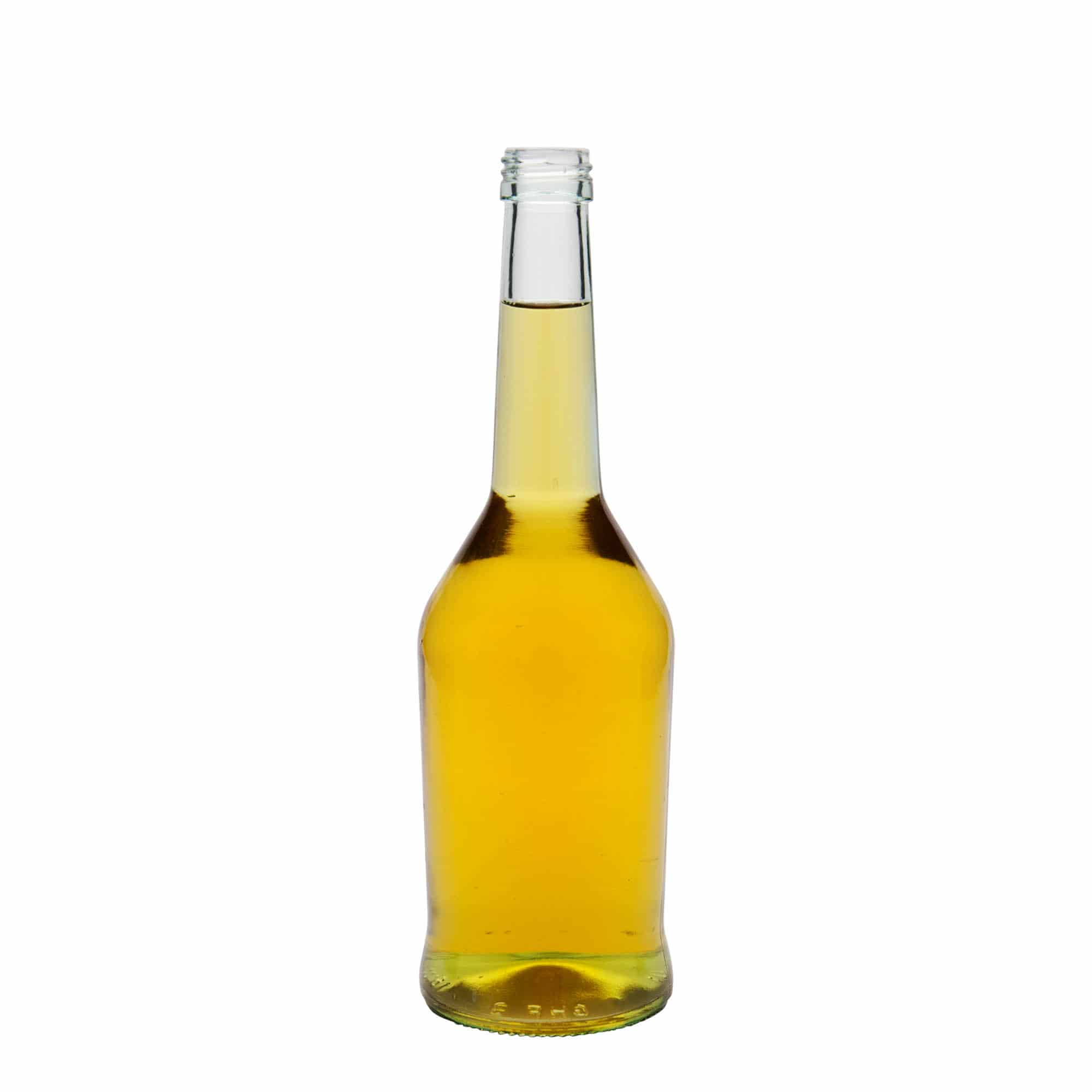 500 ml lasipullo alkoholipullo, suu: PP 28