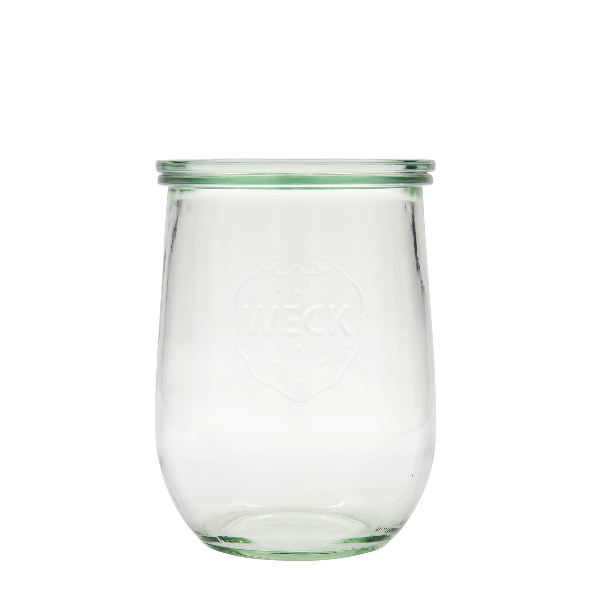 1.050 ml WECK-tulppalasi #, suuaukko: pyöreä reuna