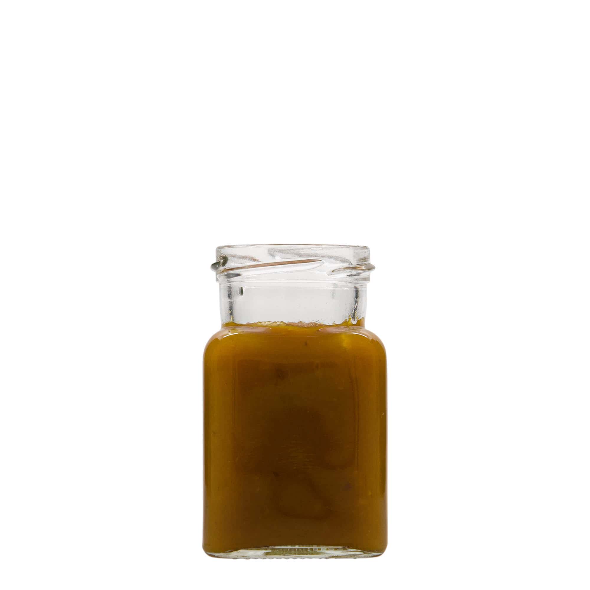 150 ml nelikulmainen lasi, suuaukko: Twist-off (TO 53)