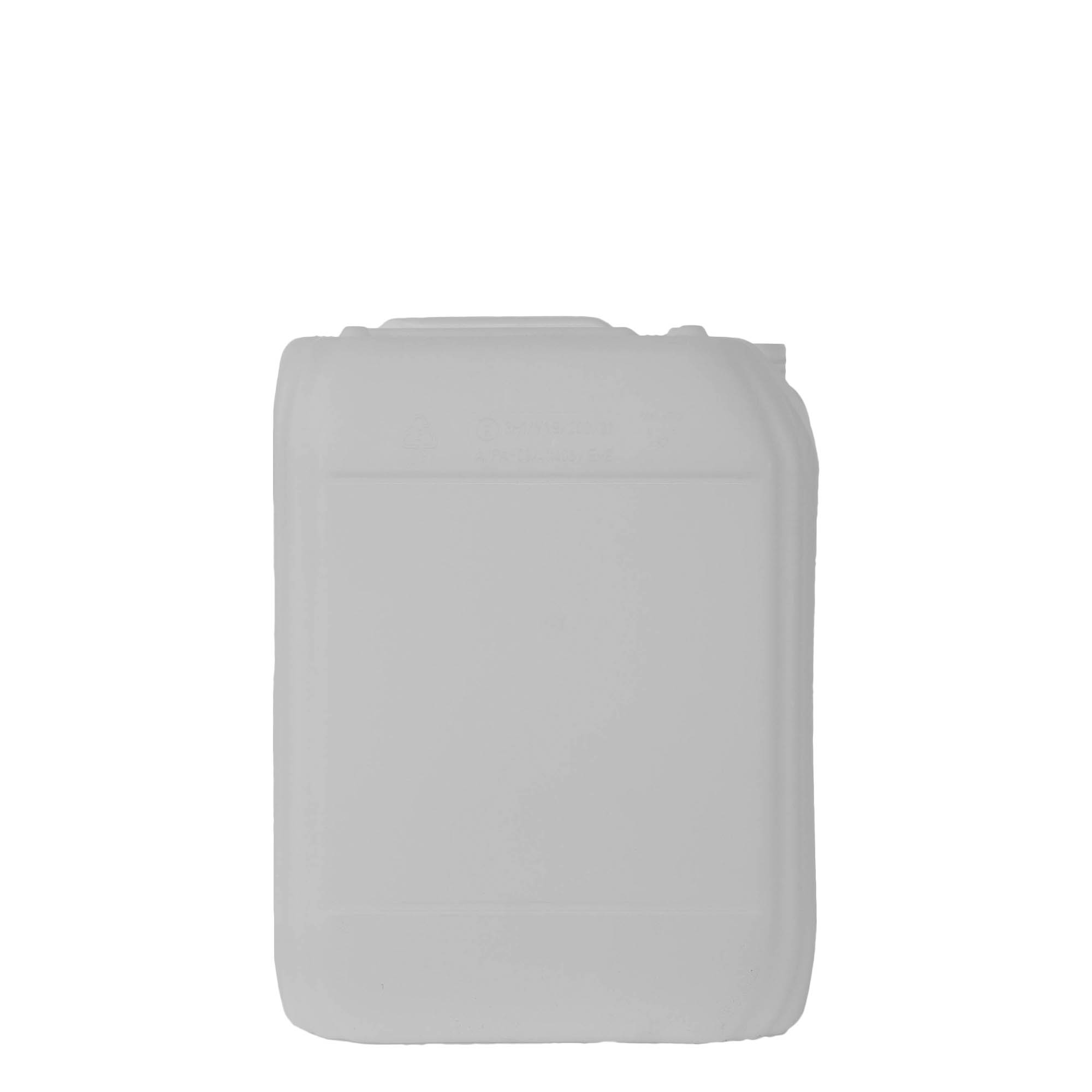 20 l kanisteri, suorakulmainen, HDPE-muovia, luonnonväri, suuaukon halkaisija: ND 60 20 l kanisteri, suorakulmainen, HDPE-muovia, luonnonväri, suuaukon halkaisija: ND 60