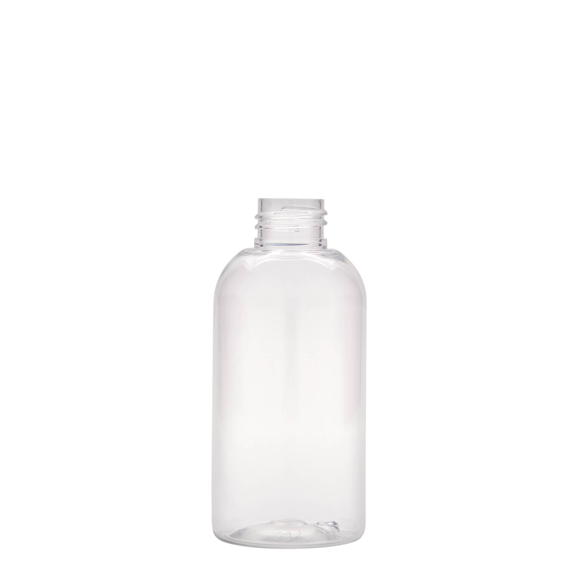 150 ml PET-pullo ”Boston”, muovia, suuaukko: 24/410