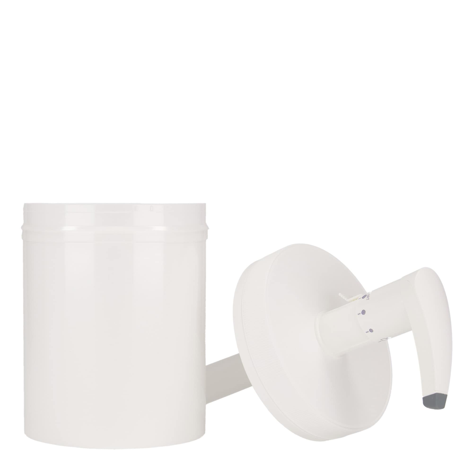 1240 ml annostelupullo 'Securibox', PP-muovi, valk., suu: Kierrekorkki