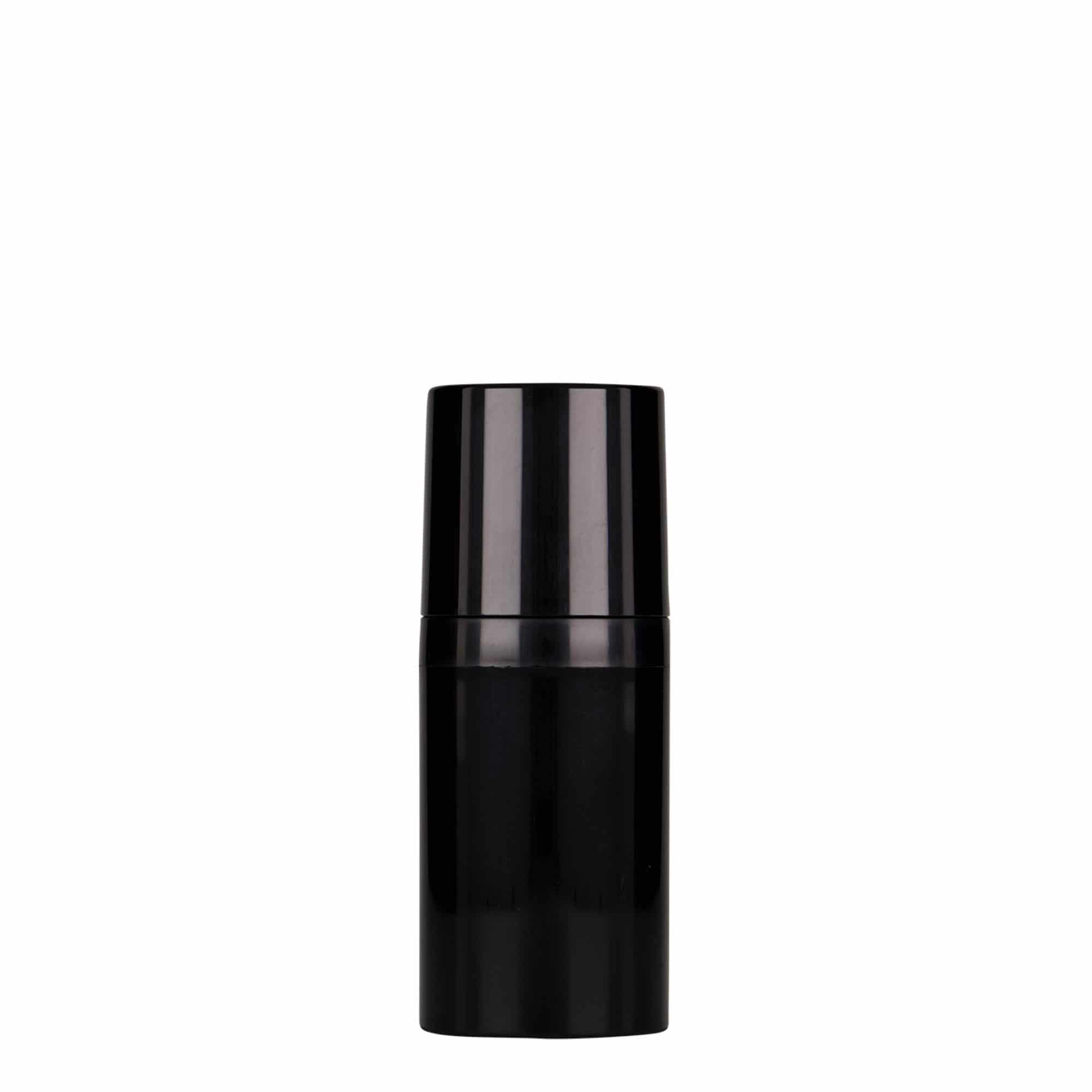 30 ml Airless-annostelija 'Mezzo', PP-muovi, musta