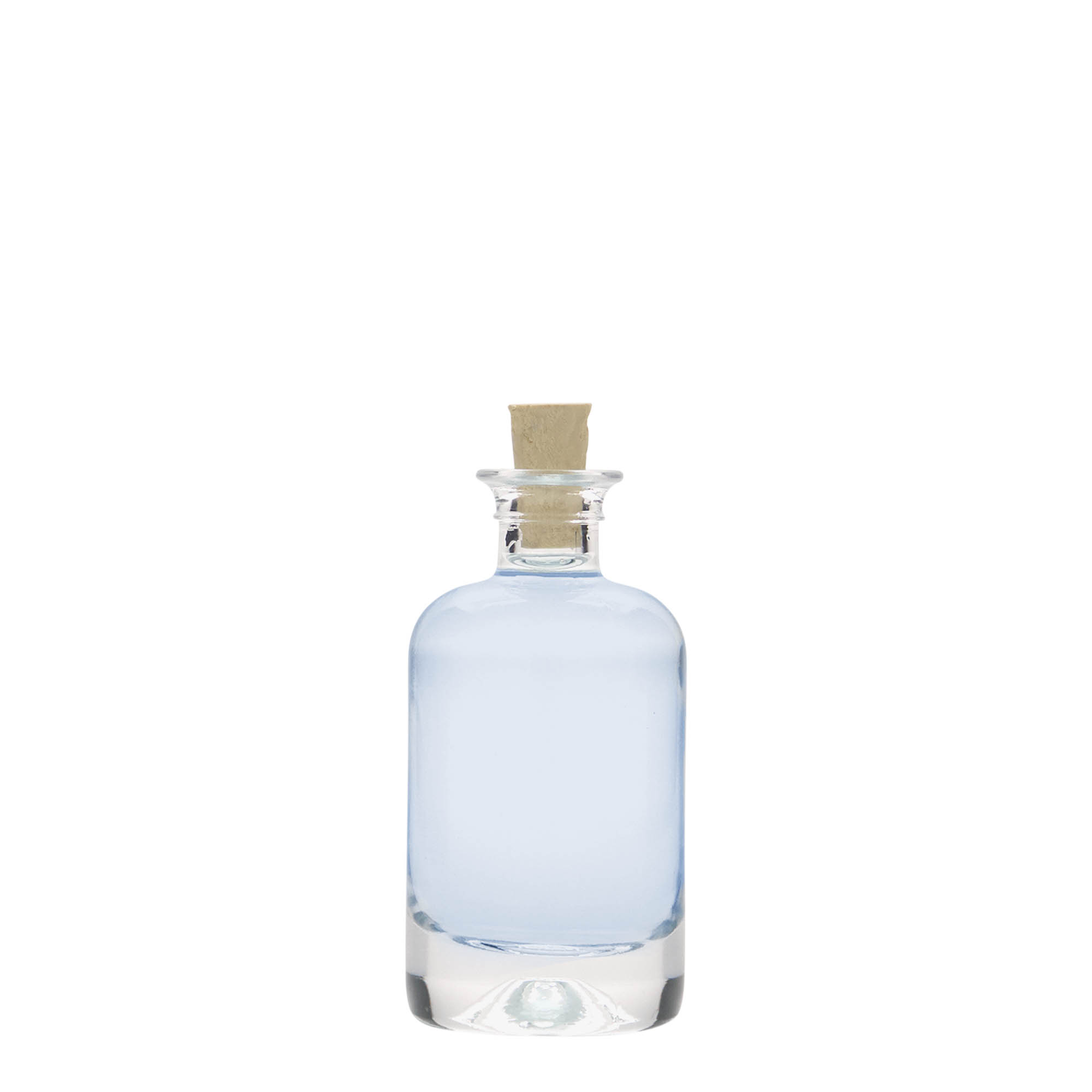 40 ml lasipullo apteekkarille, suuaukko: korkki