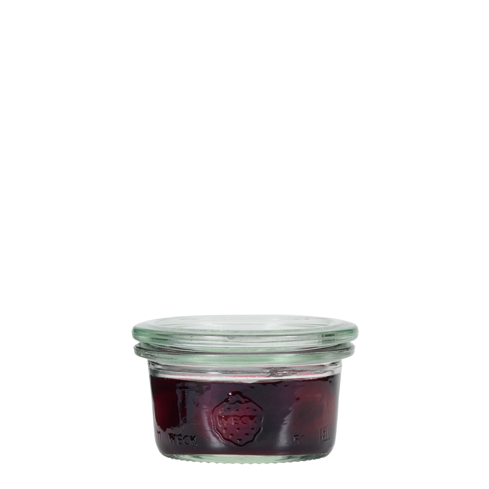 50 ml WECK-kääntölasipurkki, suuaukko: pyöreä reuna