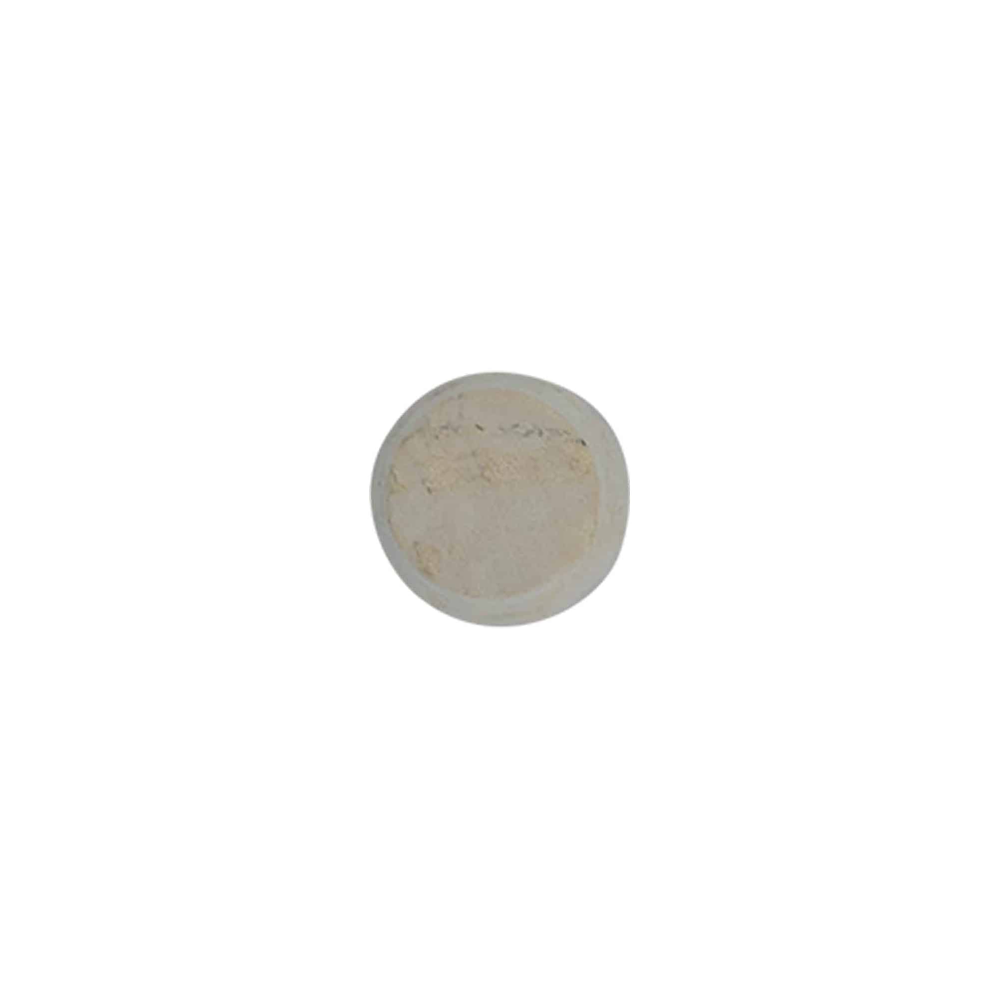 Suippo korkki 17-21 x 33, puristettava korkki, beige, suu: korkki
