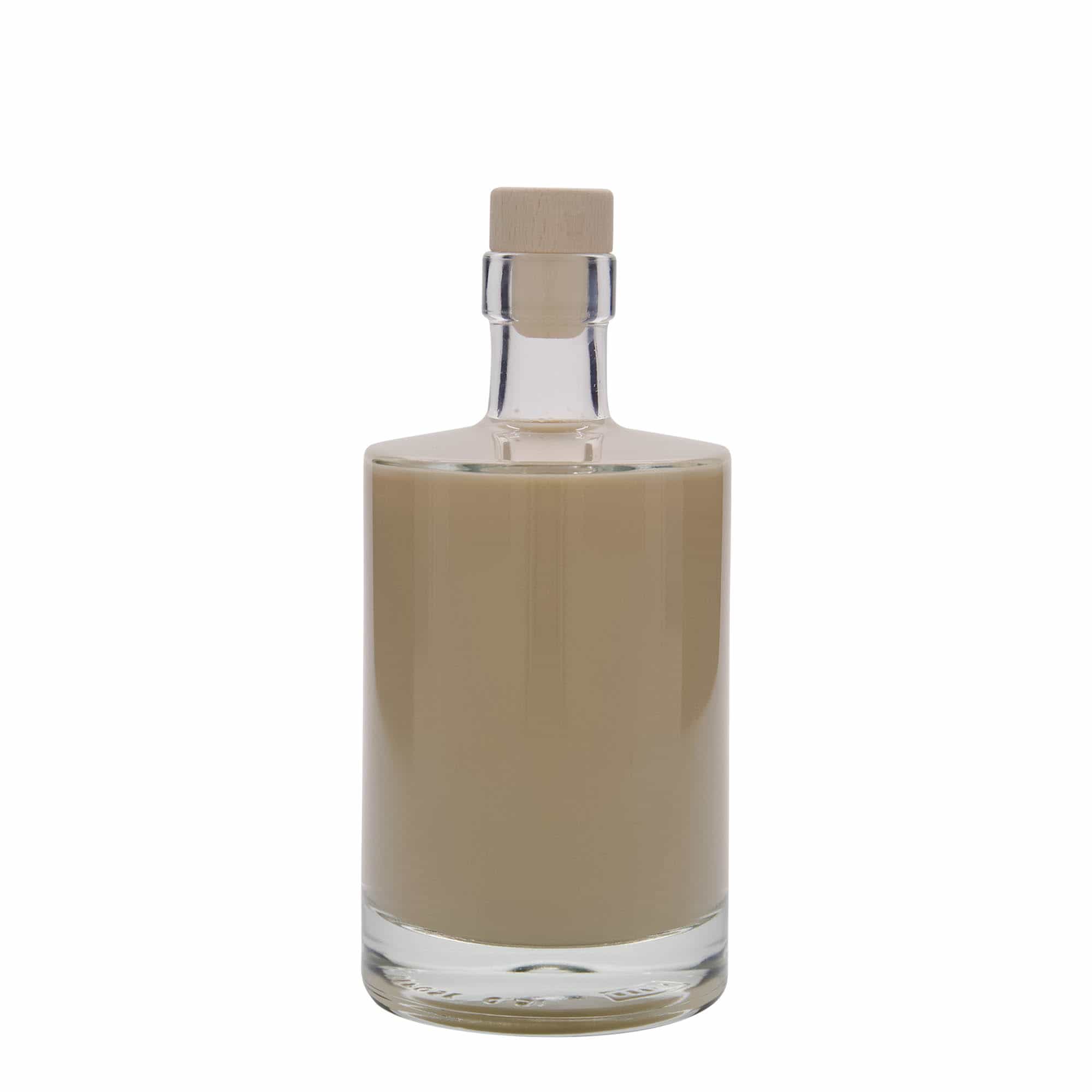 500 ml lasipullo 'Aventura', suu: korkki