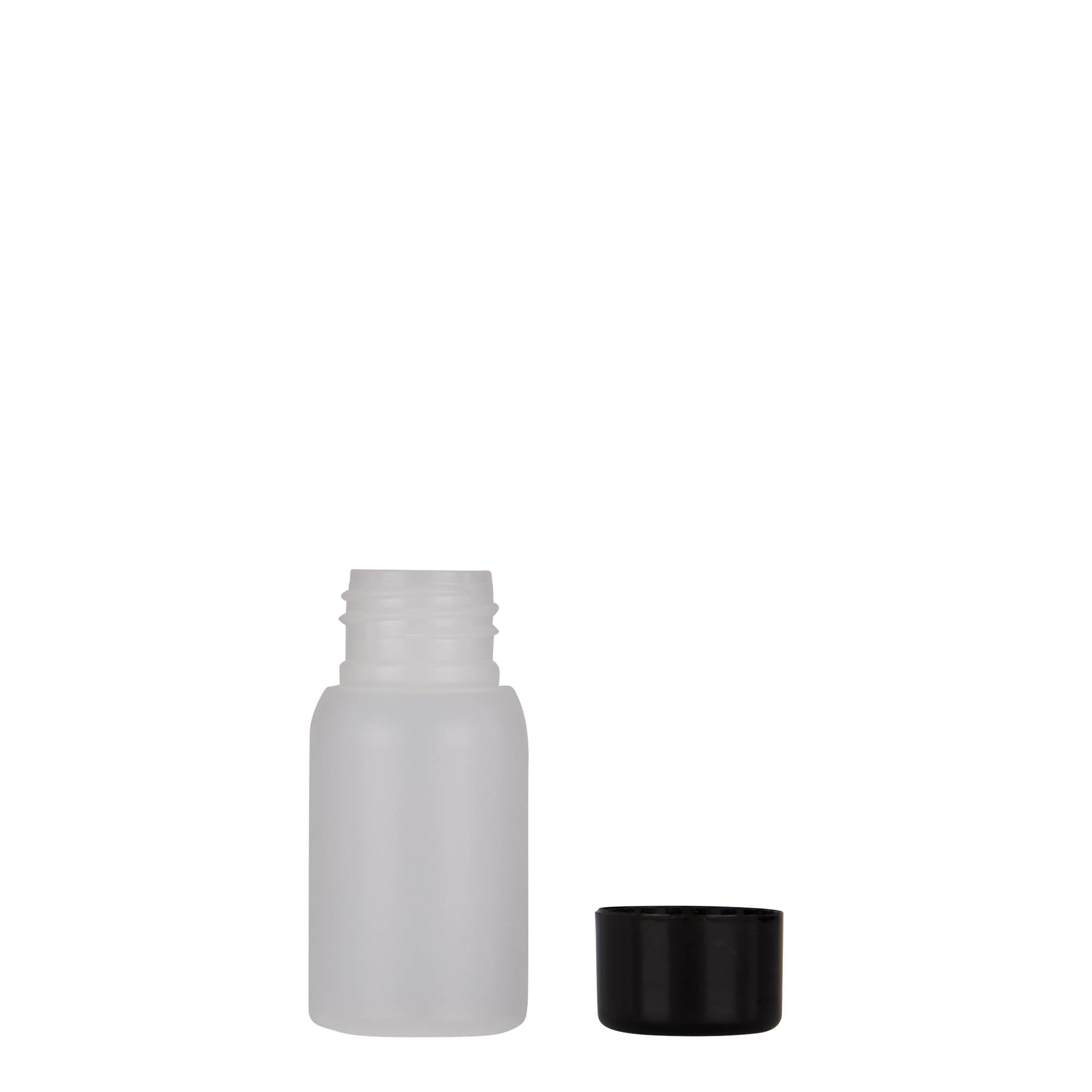 30 ml muovipullo 'Tuffy', HDPE, luonnonväri, suuaukko: 24/410 30 ml muovipullo 'Tuffy', HDPE, luonnonväri, suuaukko: 24/410